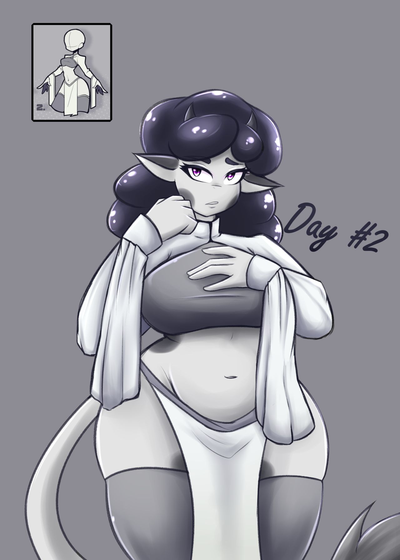 Eva's Dressuptober - 2021 page 3 full