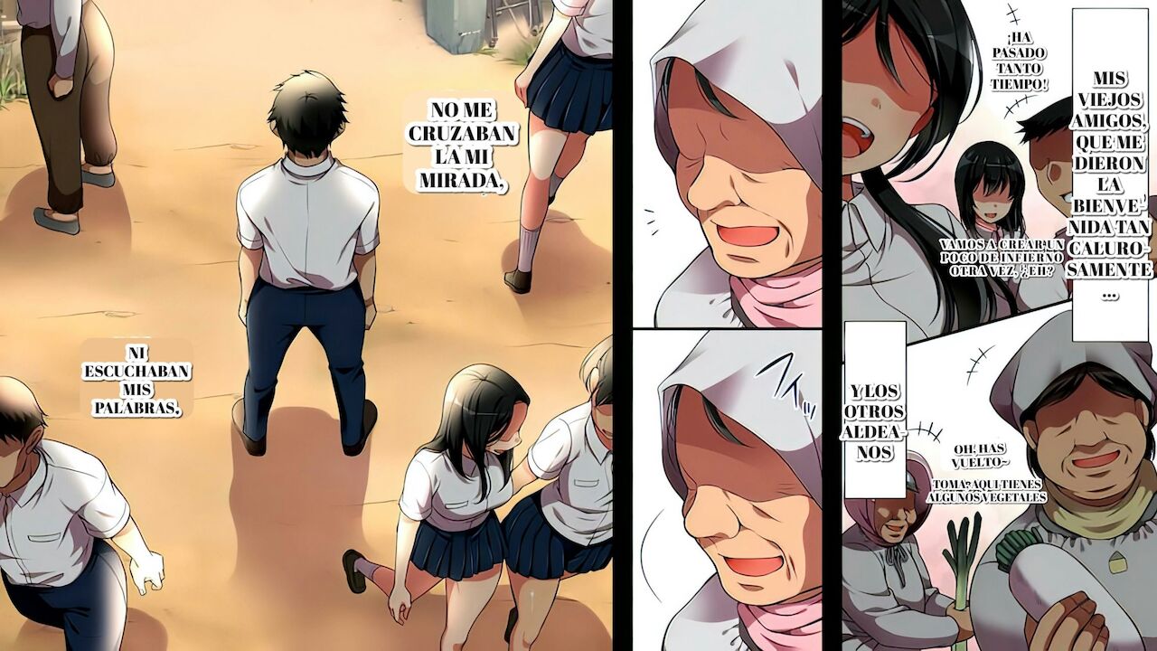 Shunned by the village Prologo page 8 full