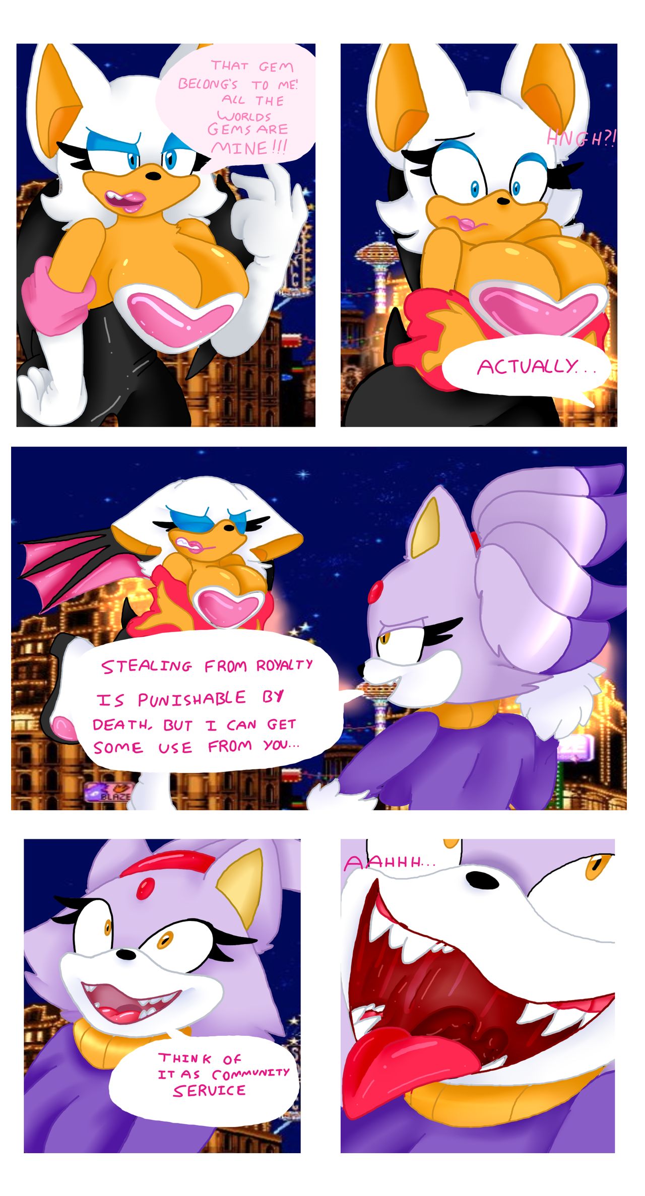 Rouge's Punishment page 2 full