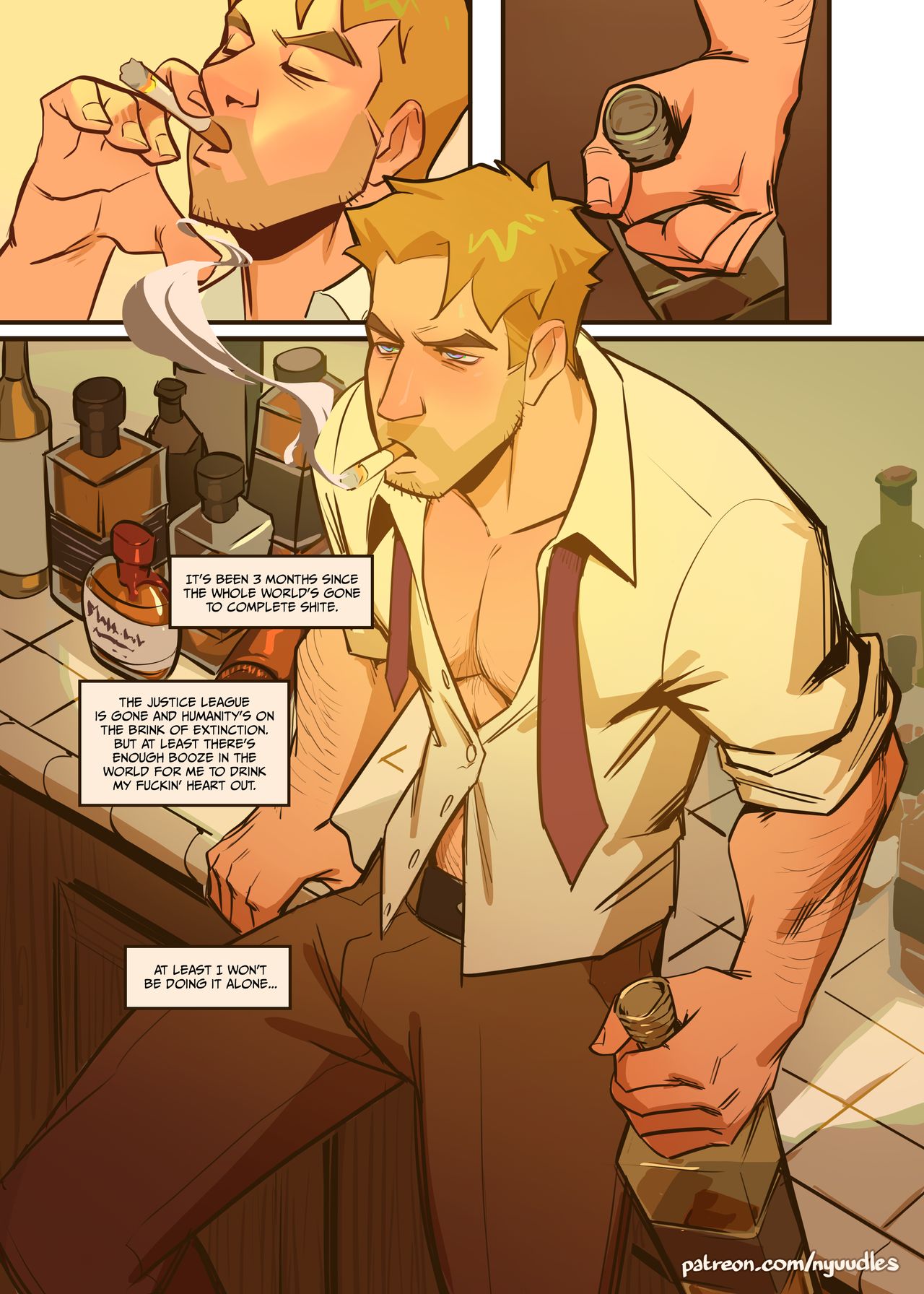 Spellbound: John Constantine x King Shark page 3 full