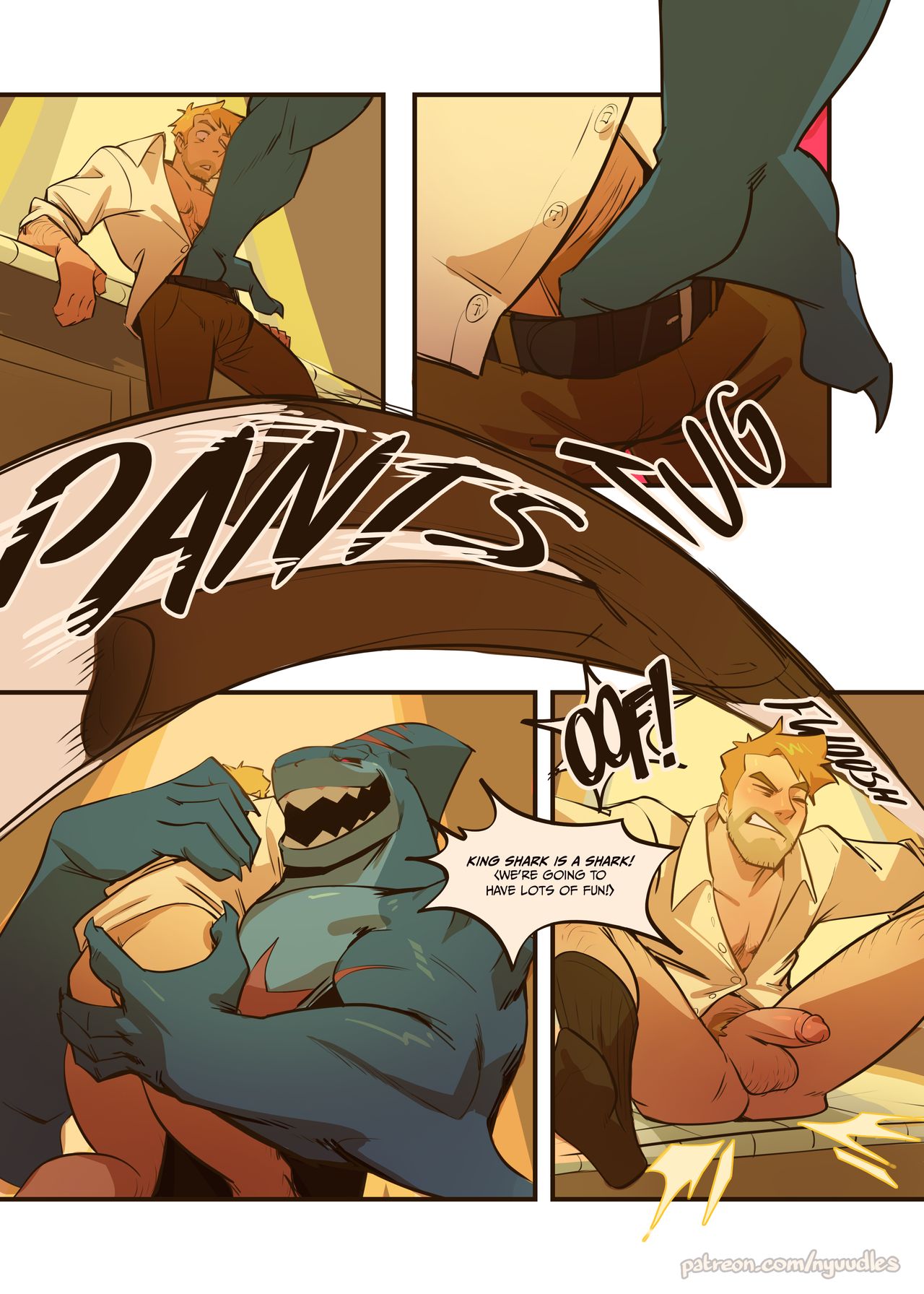 Spellbound: John Constantine x King Shark page 8 full