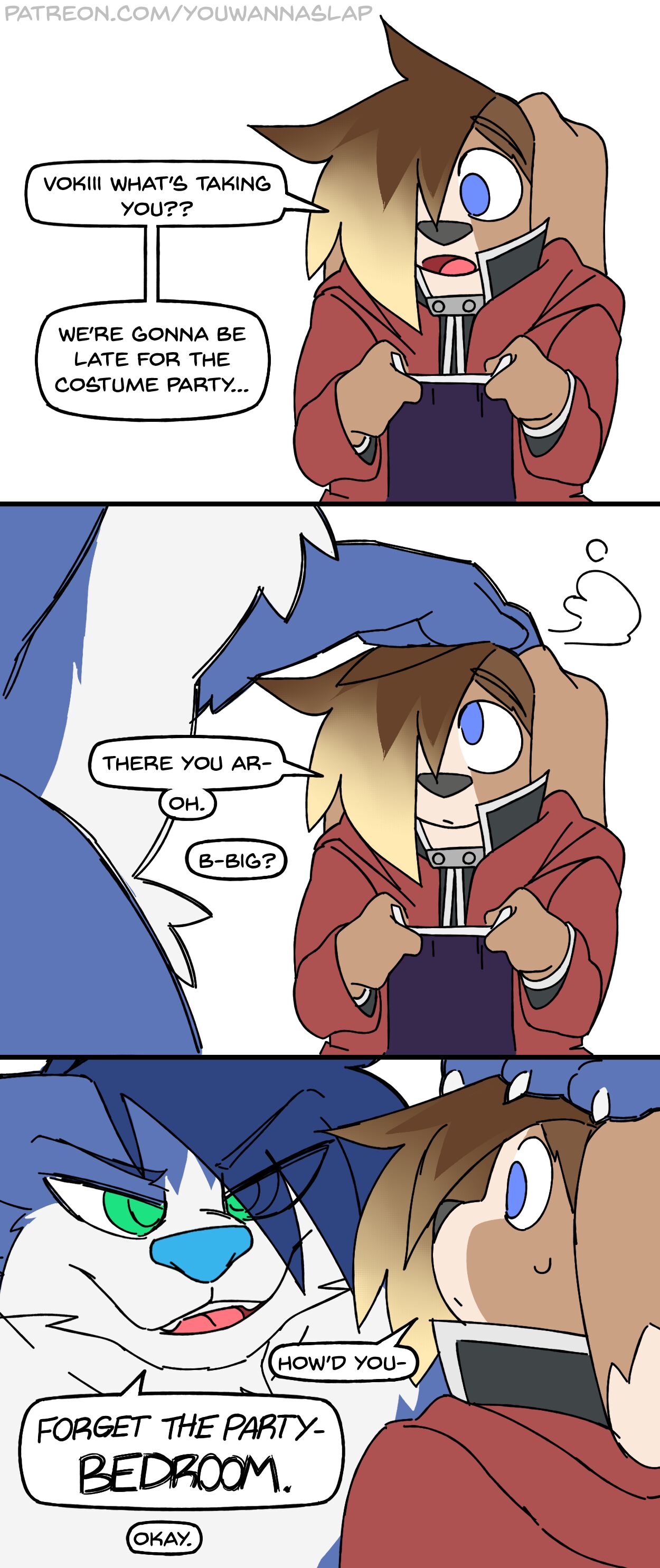 Forget the Costume Party page 1 full
