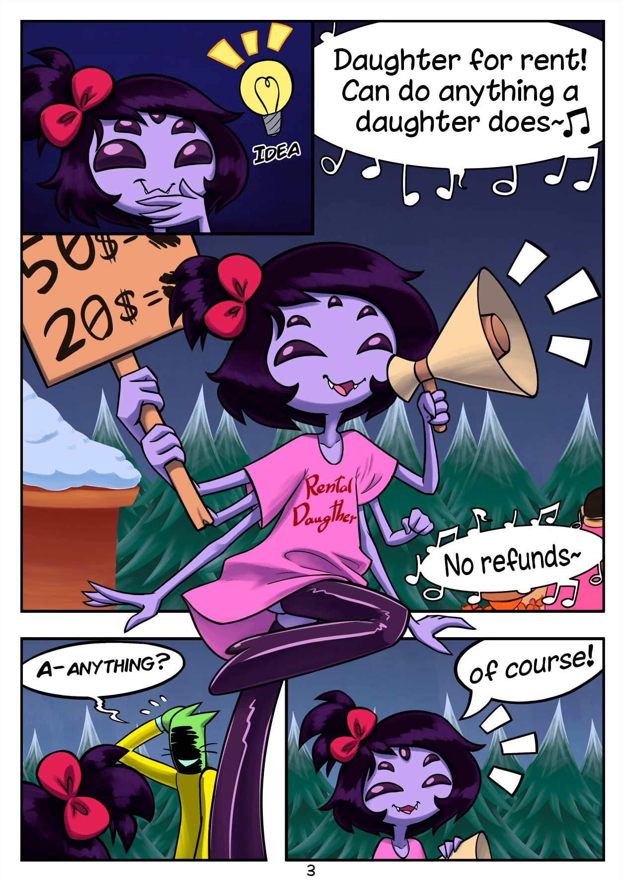 Cuddles for Sale page 5 full
