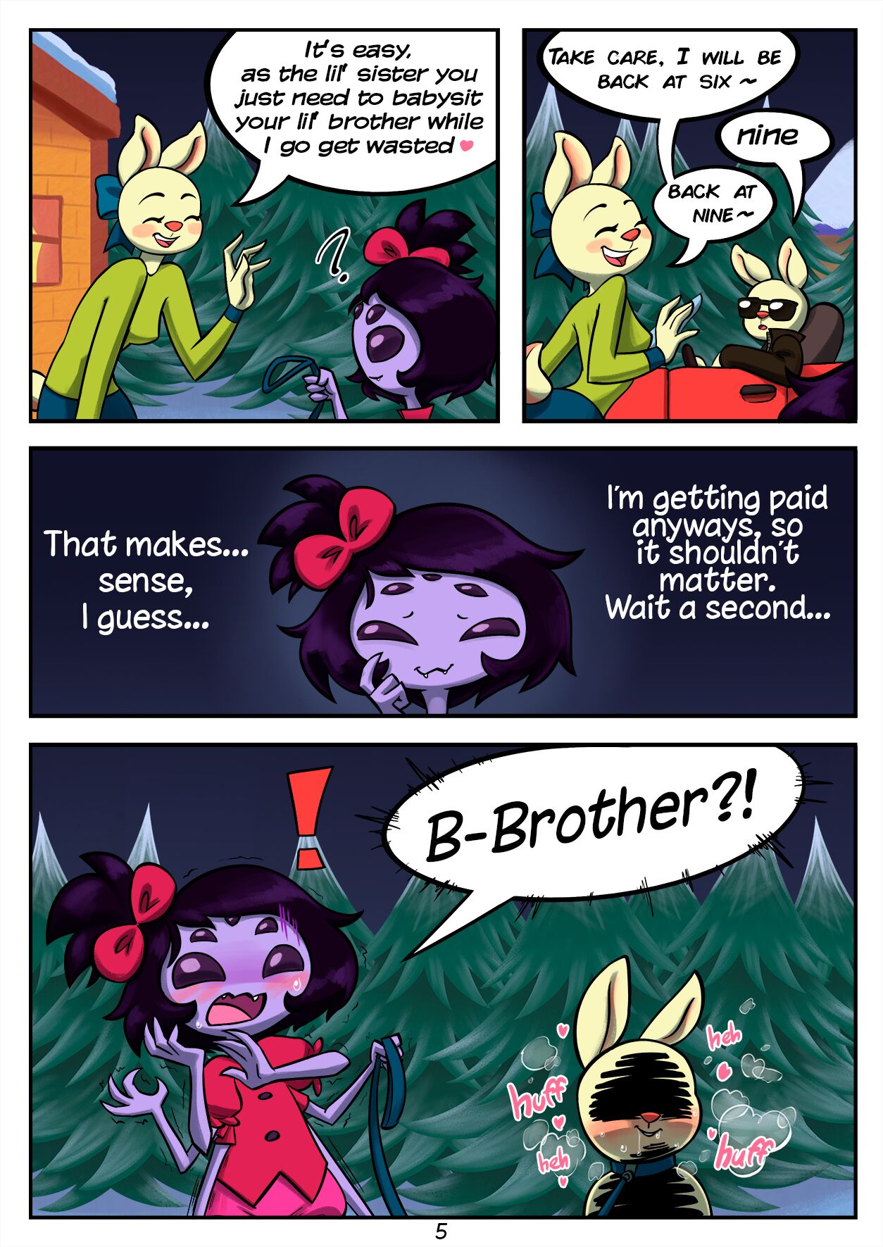 Cuddles for Sale page 7 full