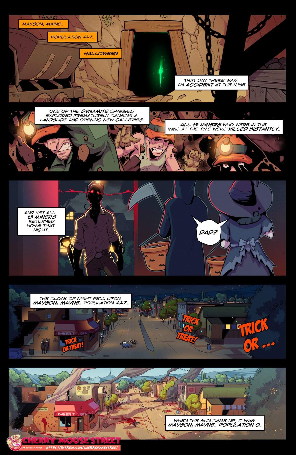 Ride Or Die – Halloween In Mayson  - english page 1 full