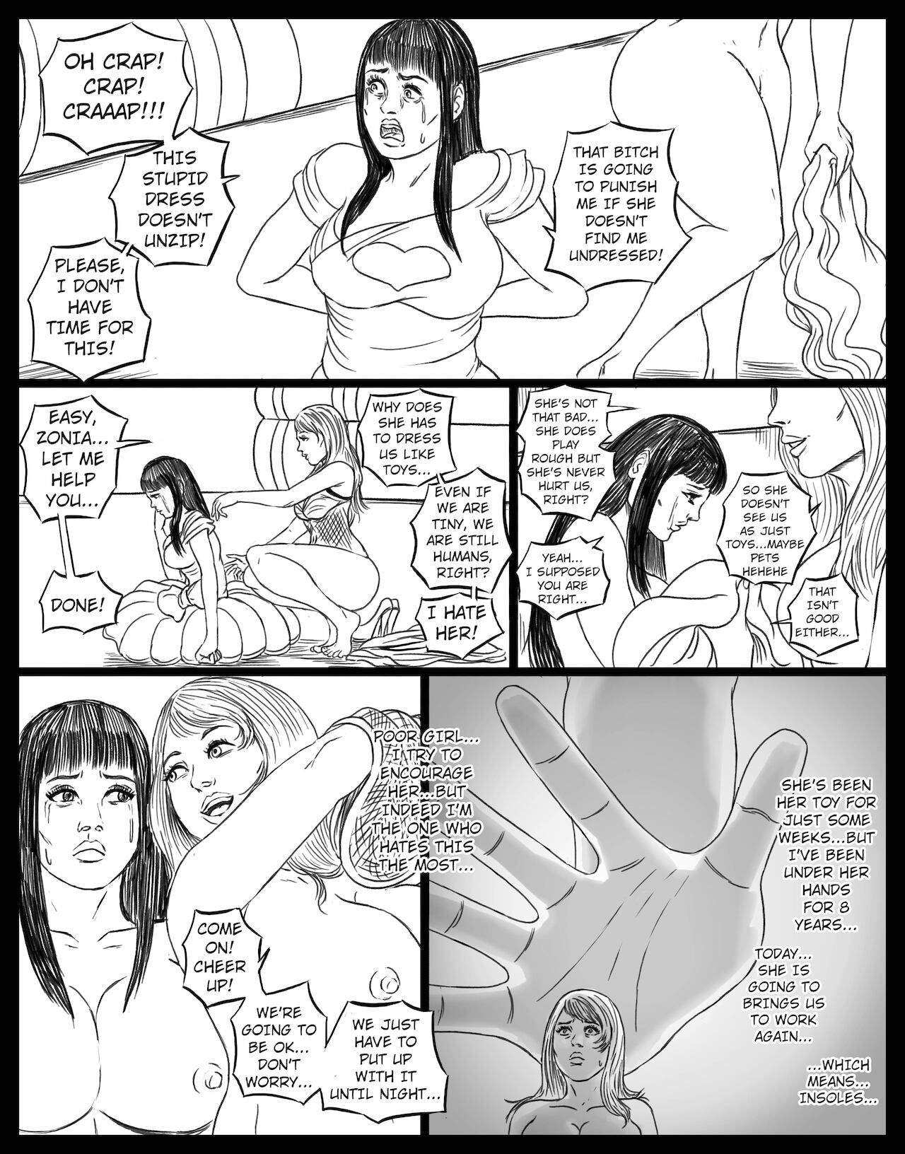 Feet Slaves Chapter 1 page 2 full