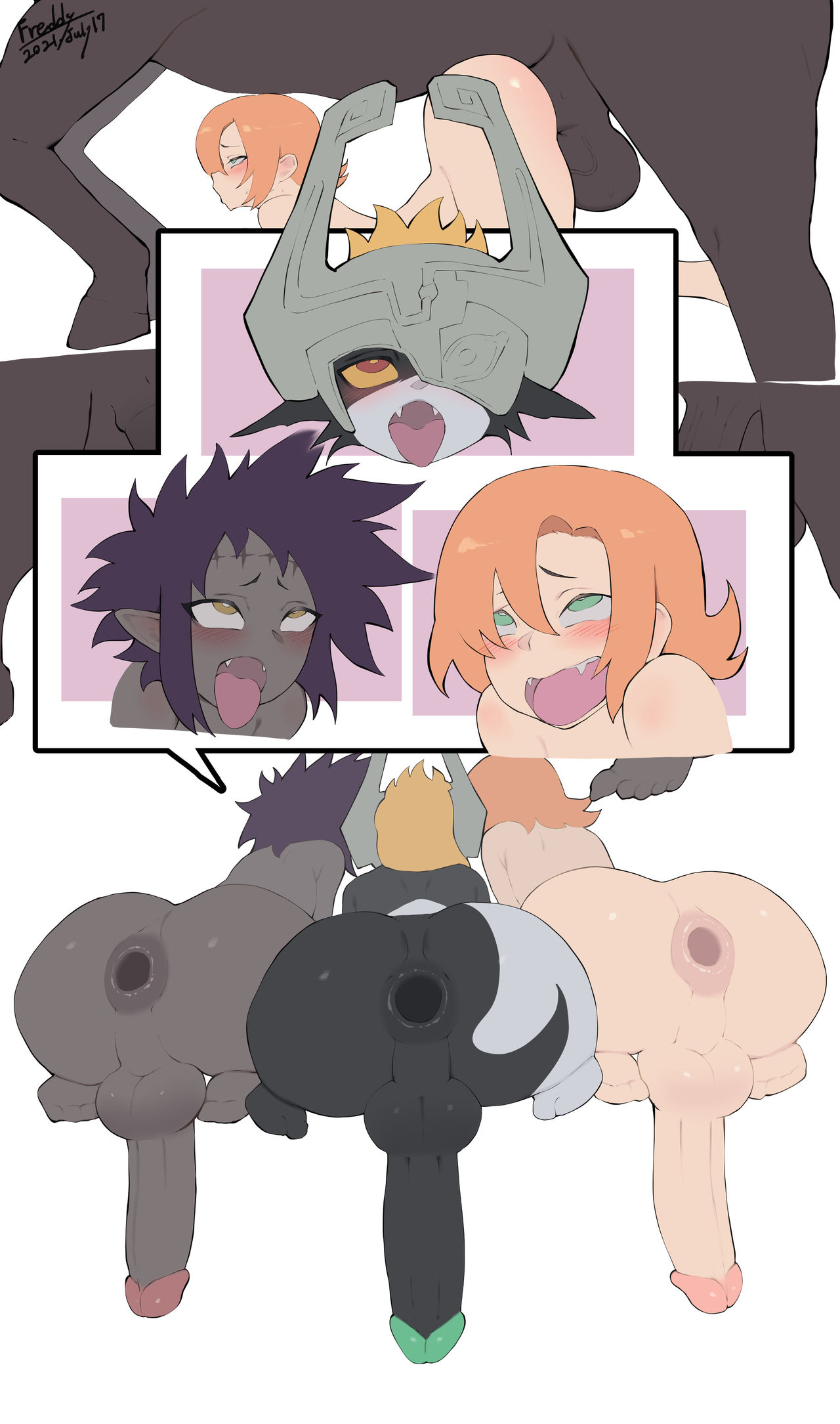 Midna, Nora &amp; Road Kamelot page 5 full