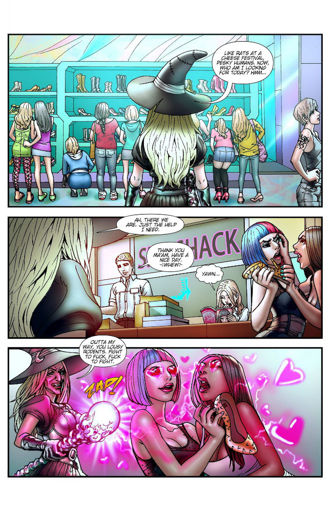 Bot Comics – Mall Madness 1-2 page 4 full