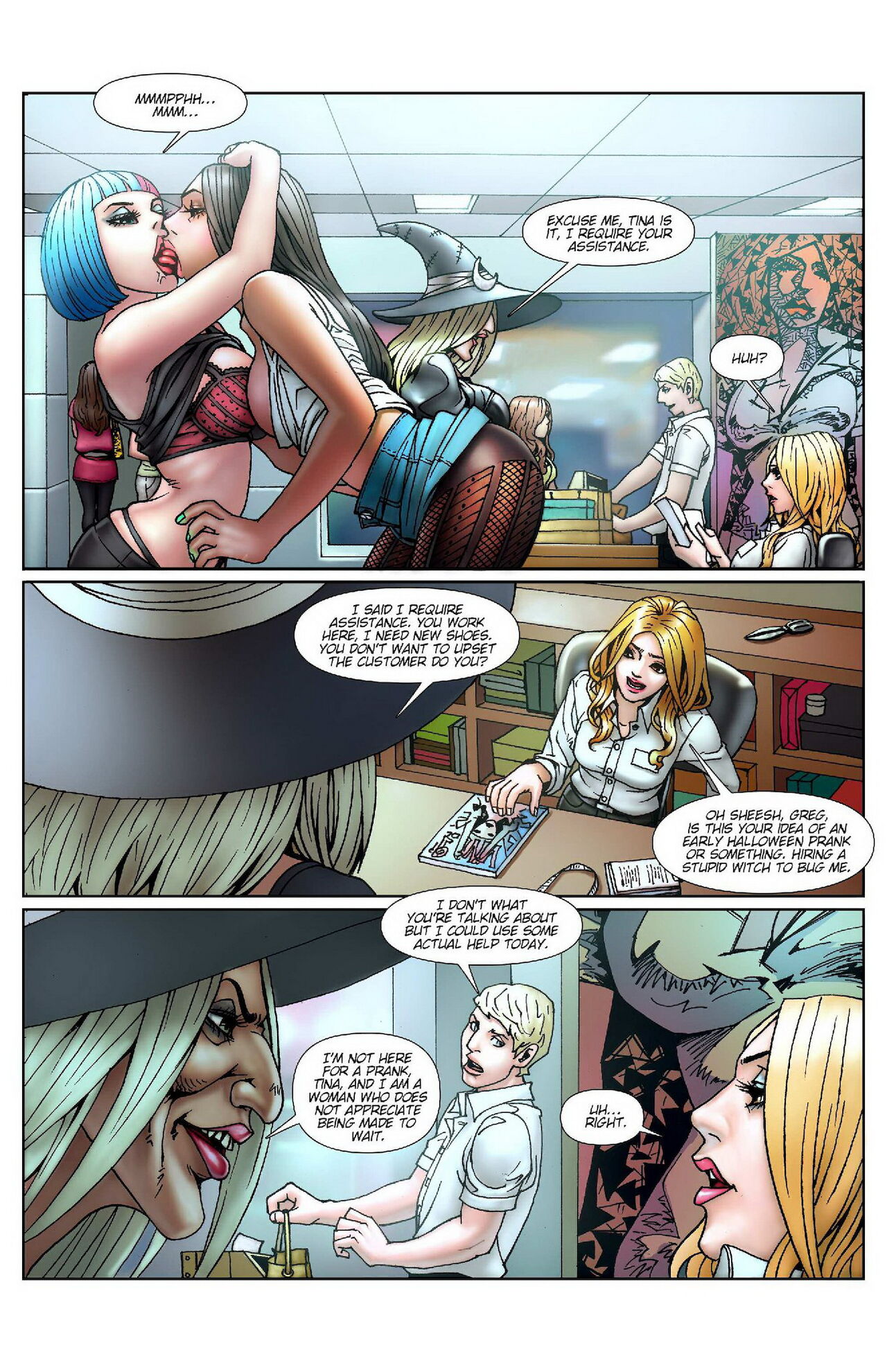 Bot Comics – Mall Madness 1-2 page 5 full