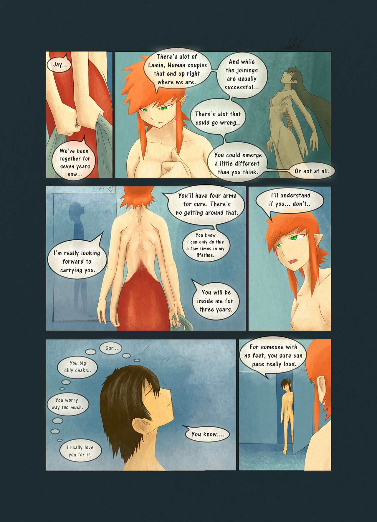 Night In &amp; Suri page 6 full