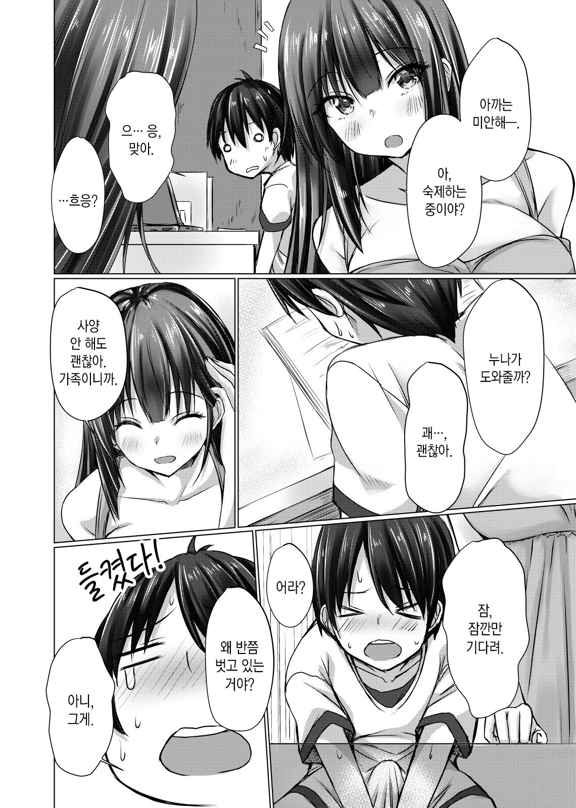 Onee-chan-tachi ni Shiko Bare nochi Mainichi Sex | 누나들한테 딸 치는 걸 들킨 뒤 매일 섹스 page 10 full