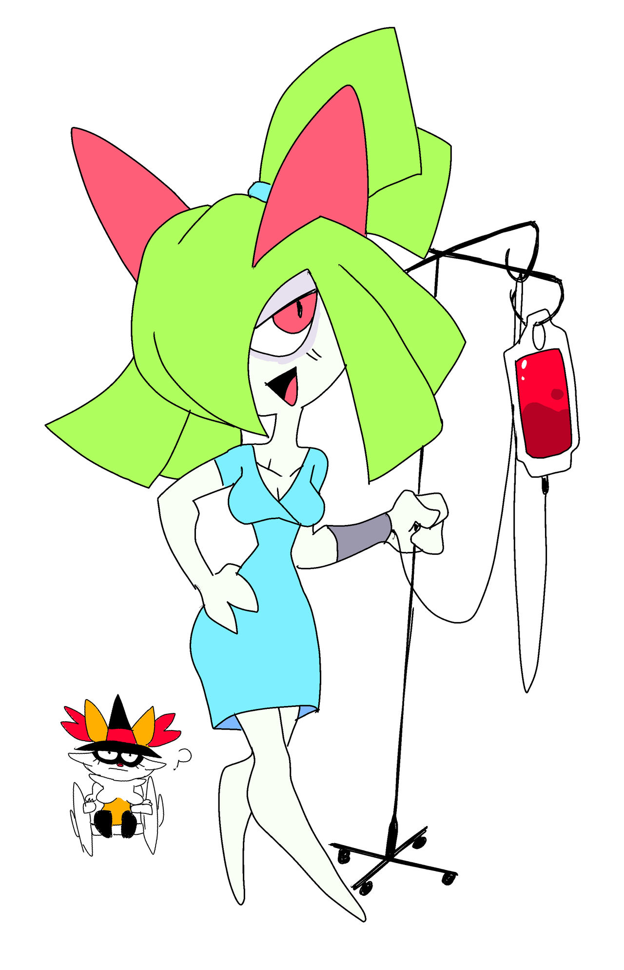 Braixen's Hospital Adventures! page 8 full