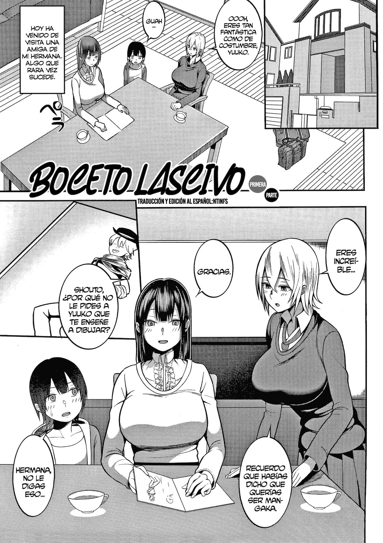 Onee-san-tachi to Sex de Shoubu Shiyo? Cap. 1-2 page 4 full