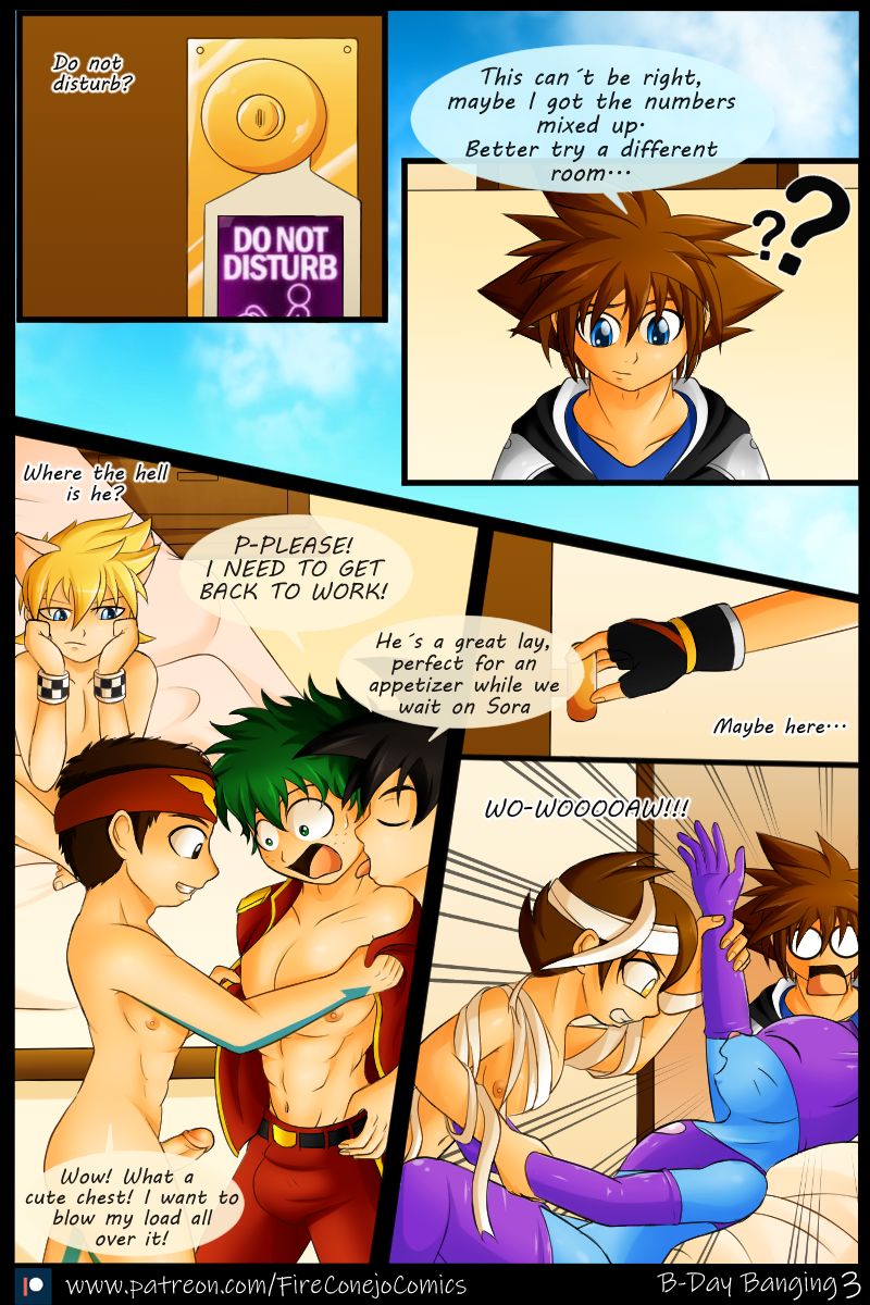 B-day Banging page 4 full