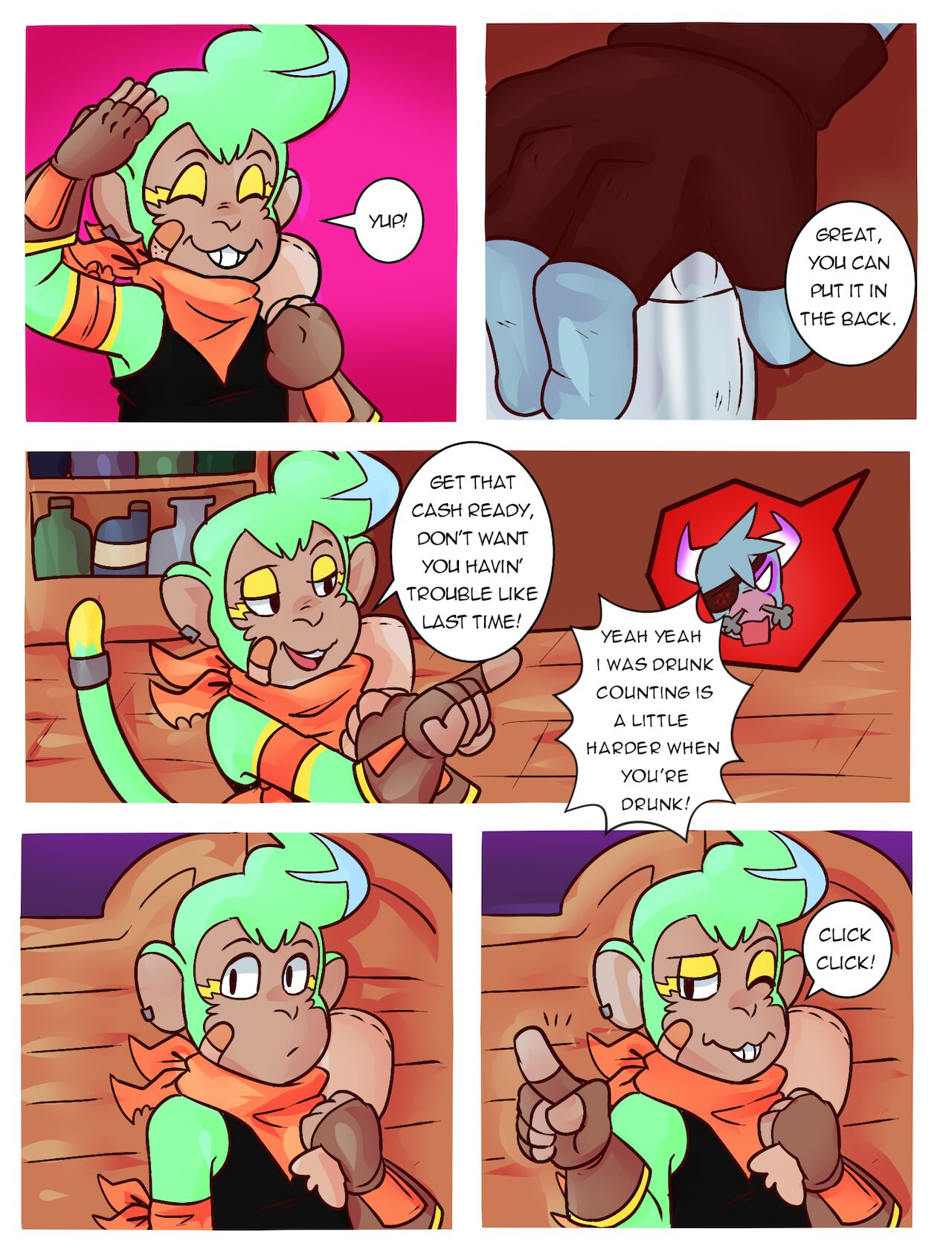 Tales From The Candy Coated Dessert - The Bulls Eye page 4 full