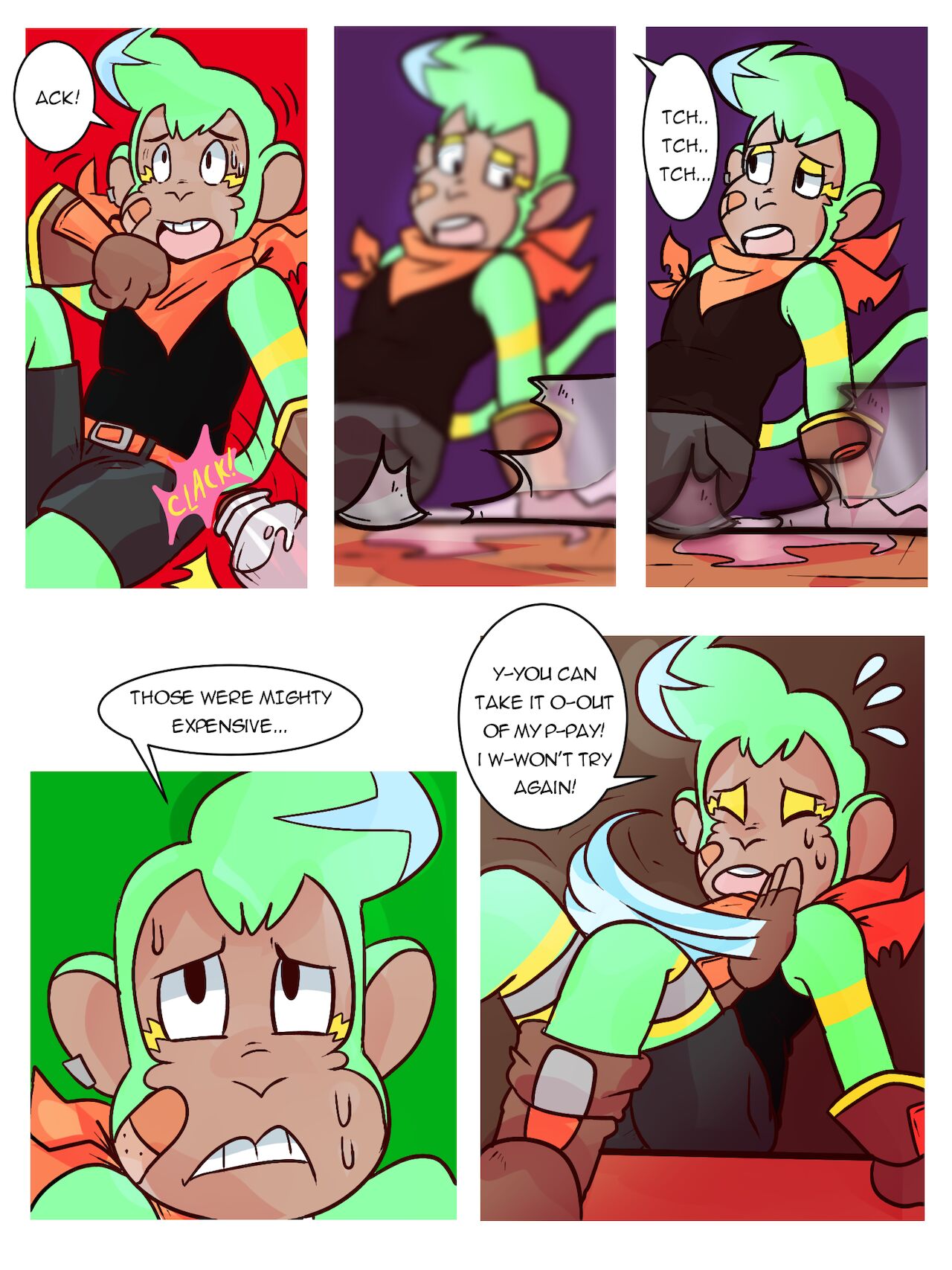 Tales From The Candy Coated Dessert - The Bulls Eye page 7 full