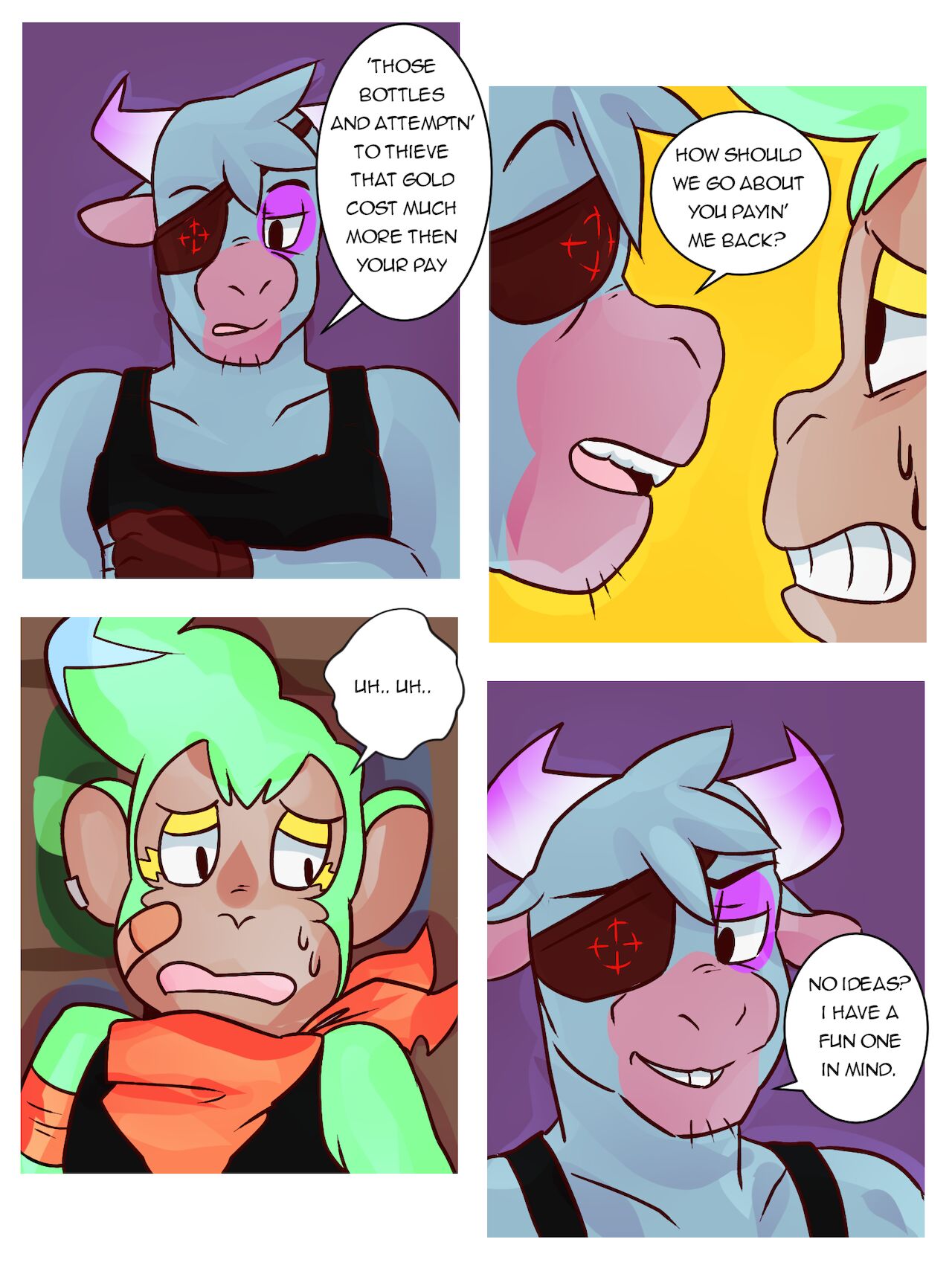Tales From The Candy Coated Dessert - The Bulls Eye page 8 full
