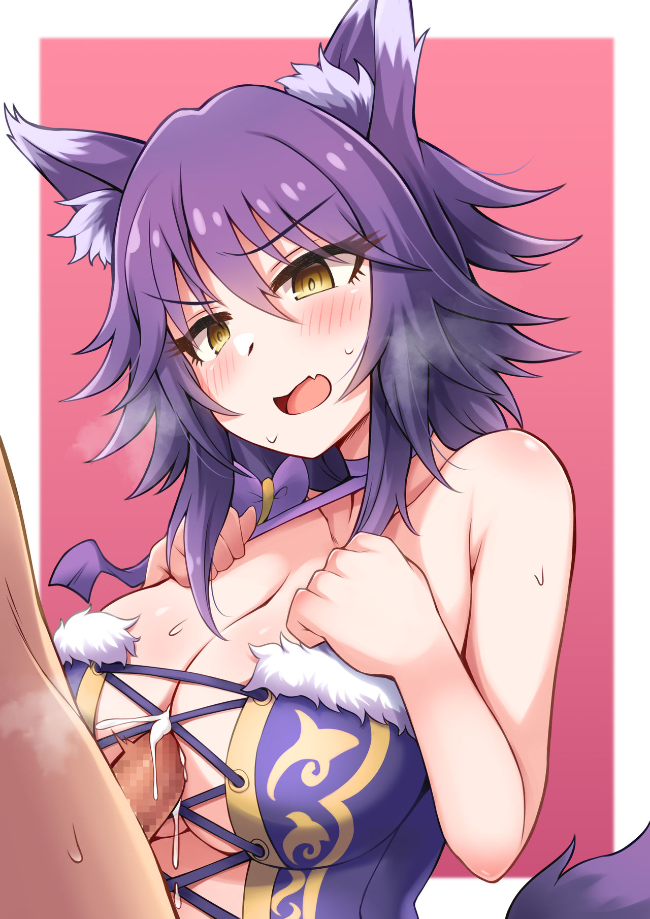 デレマコト乳圧縦パイズリ page 4 full