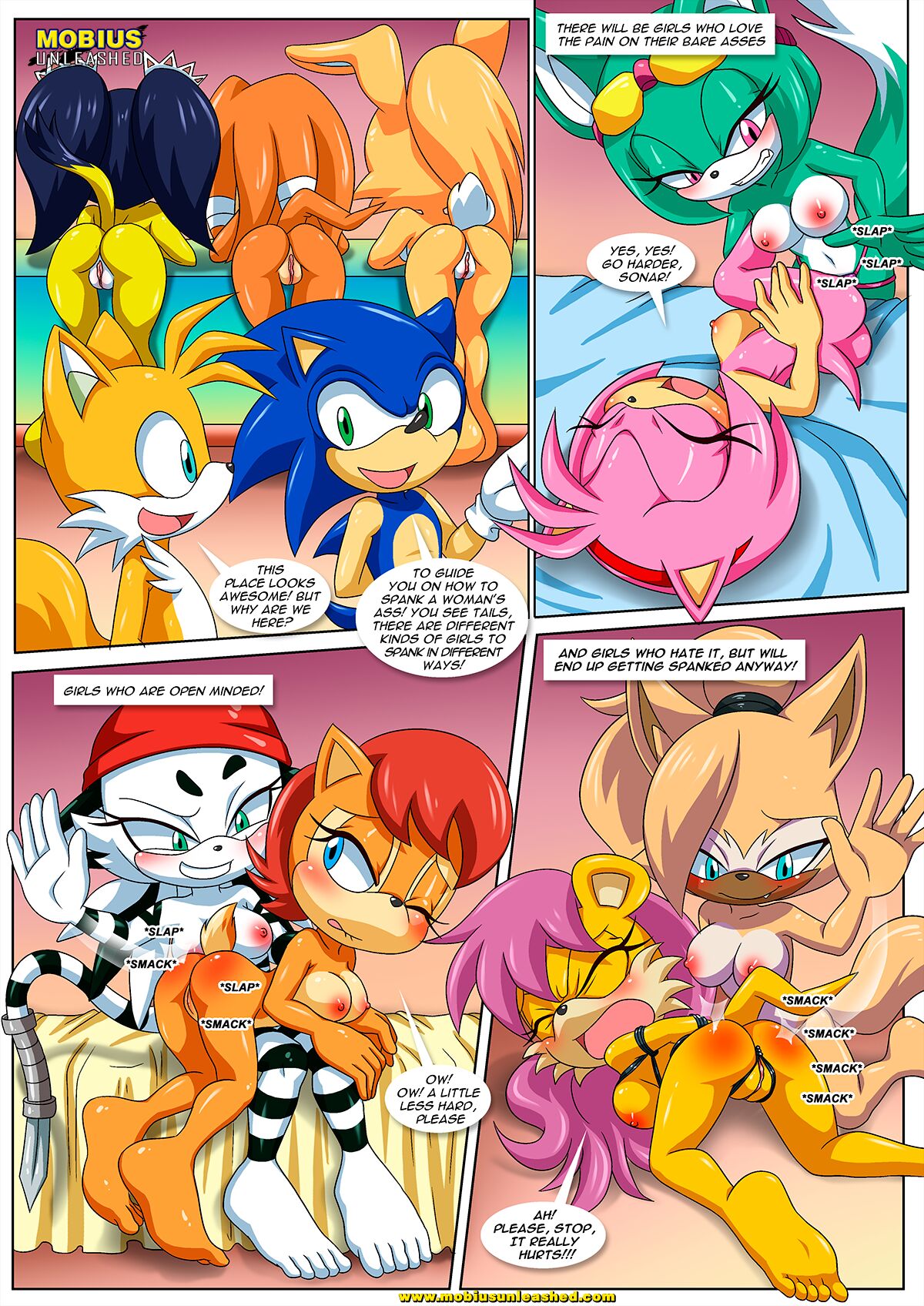 Sonic's Guide to Spanking page 6 full