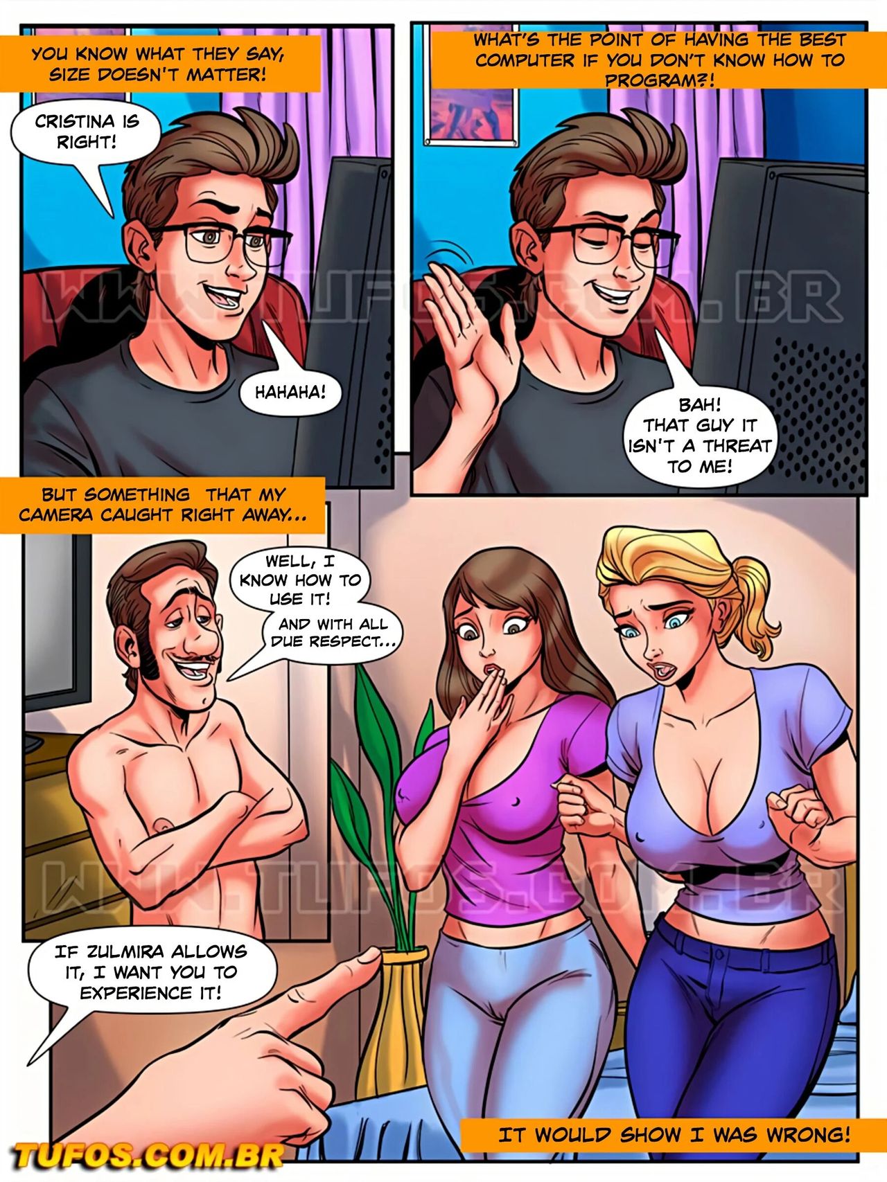 The Nerd Stallion  - 11 - A terrifying secret - english page 8 full