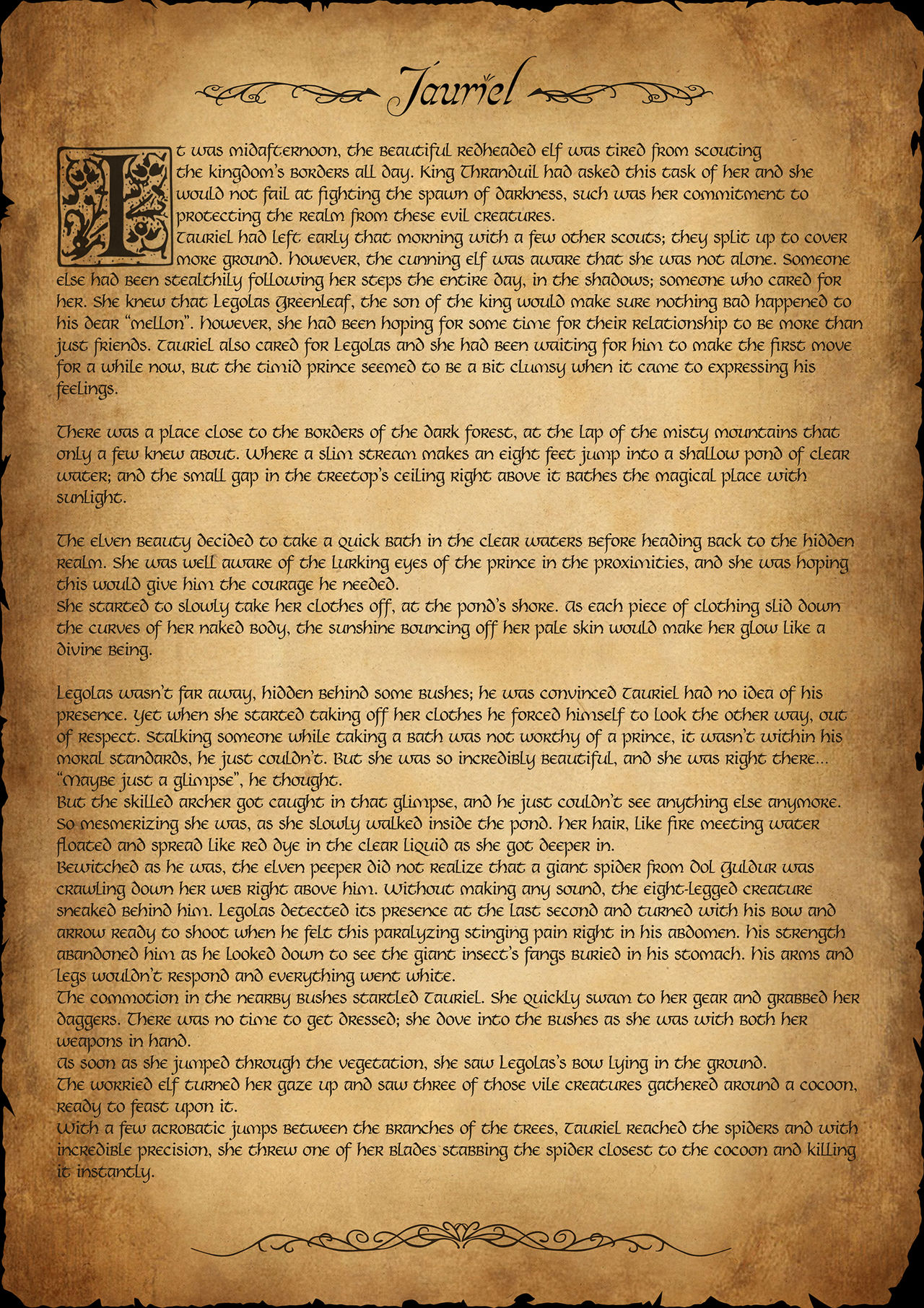 Tauriel's Story page 1 full