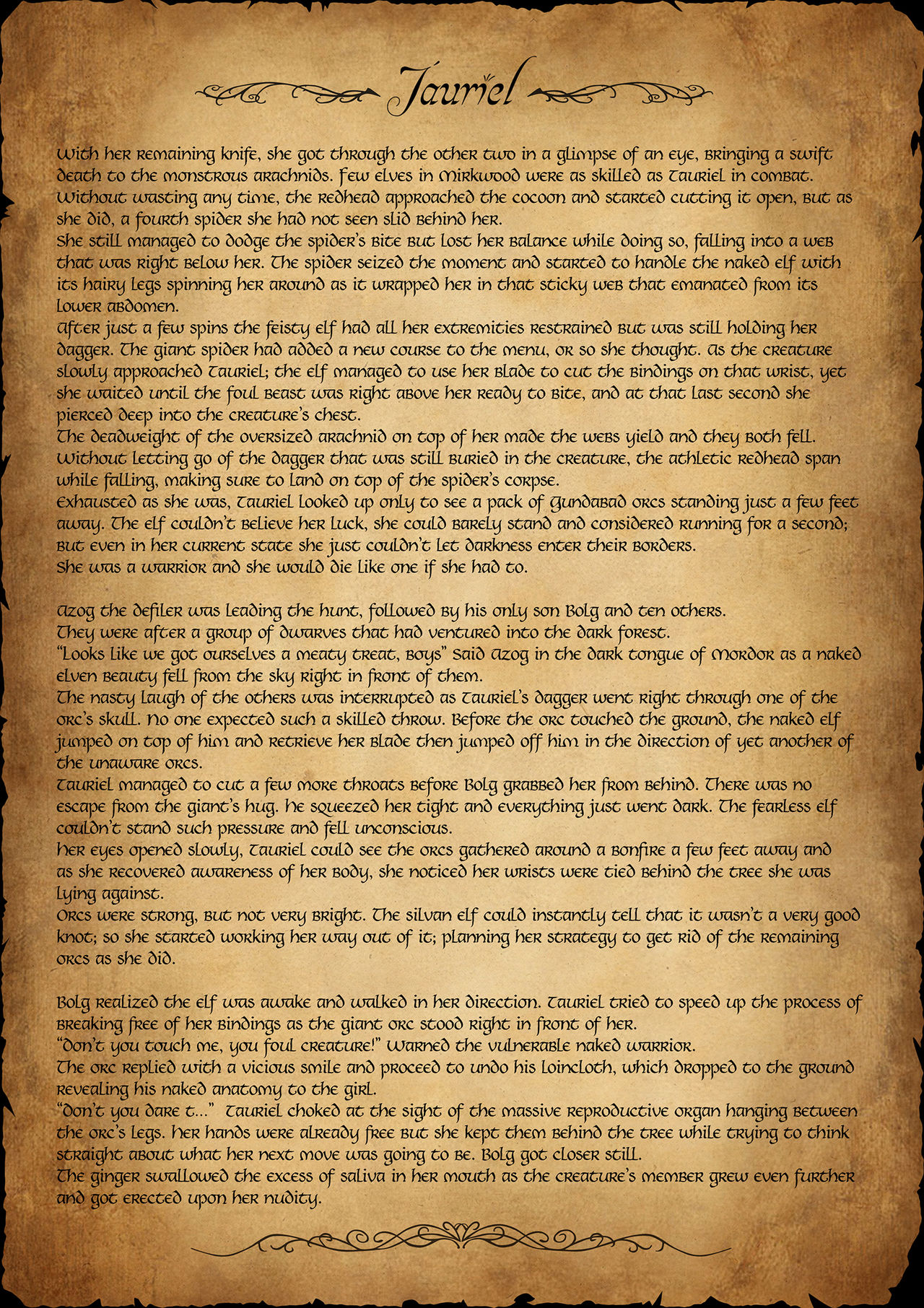 Tauriel's Story page 2 full
