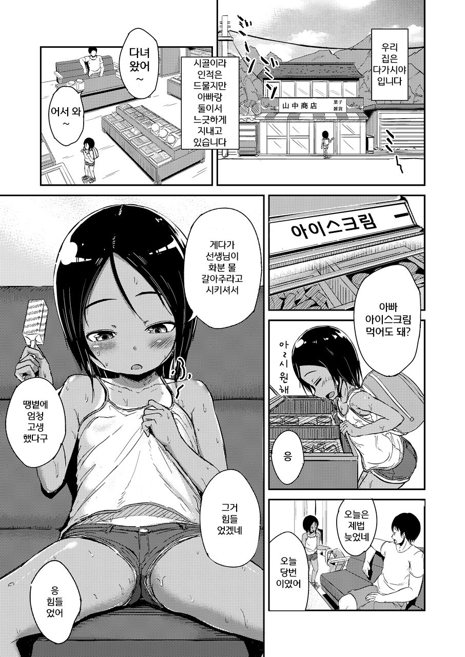 Hima de Inaka na Dagashiya Oyako no Nichijou | 따분한 시골에서 다가시야 부녀의 일상 page 2 full