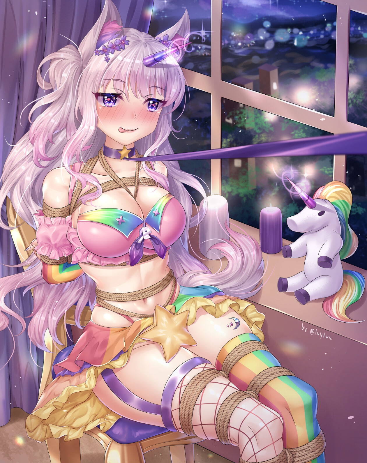 Lumi bondage page 1 full