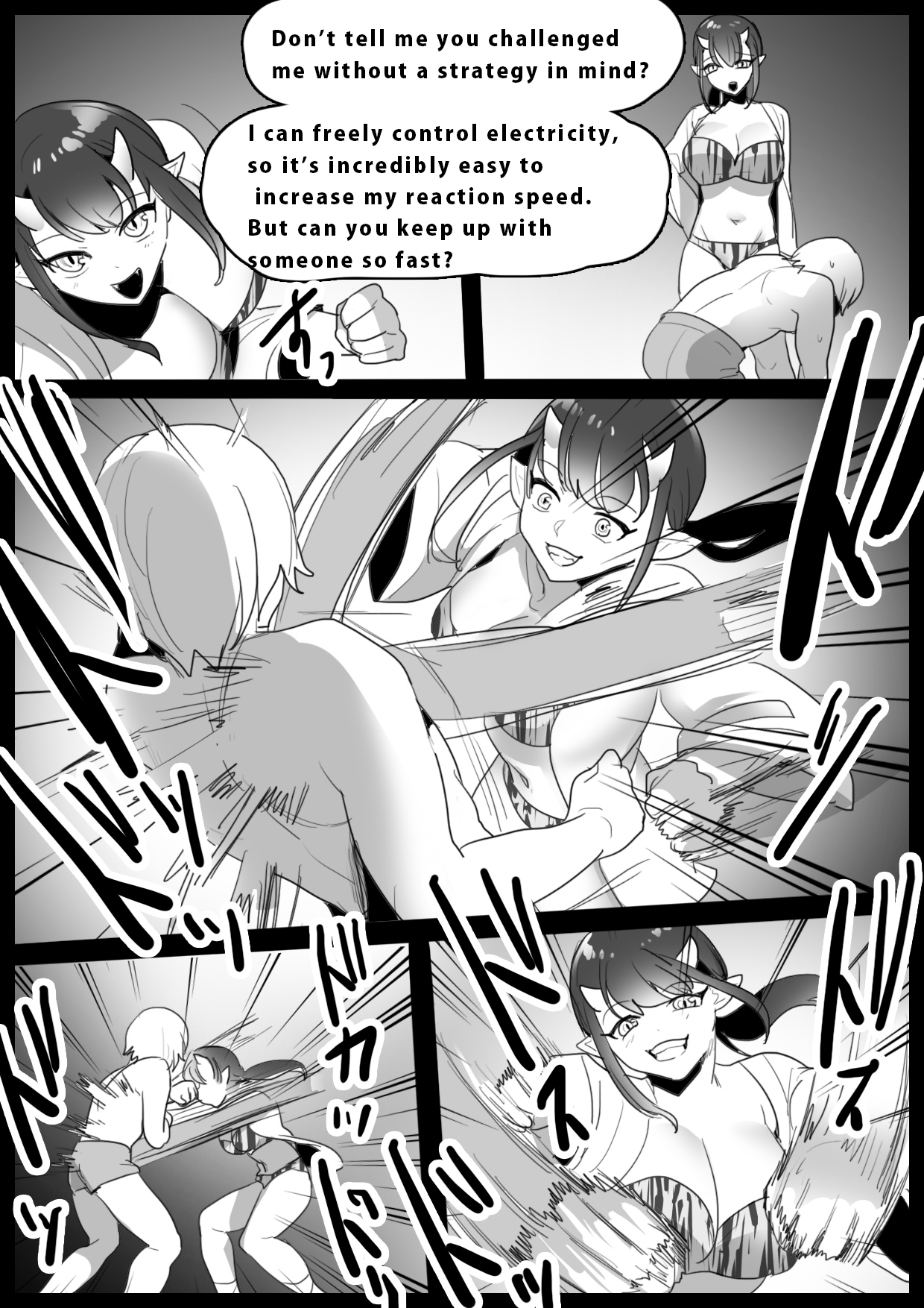 Girls Beat! vs Laila page 4 full