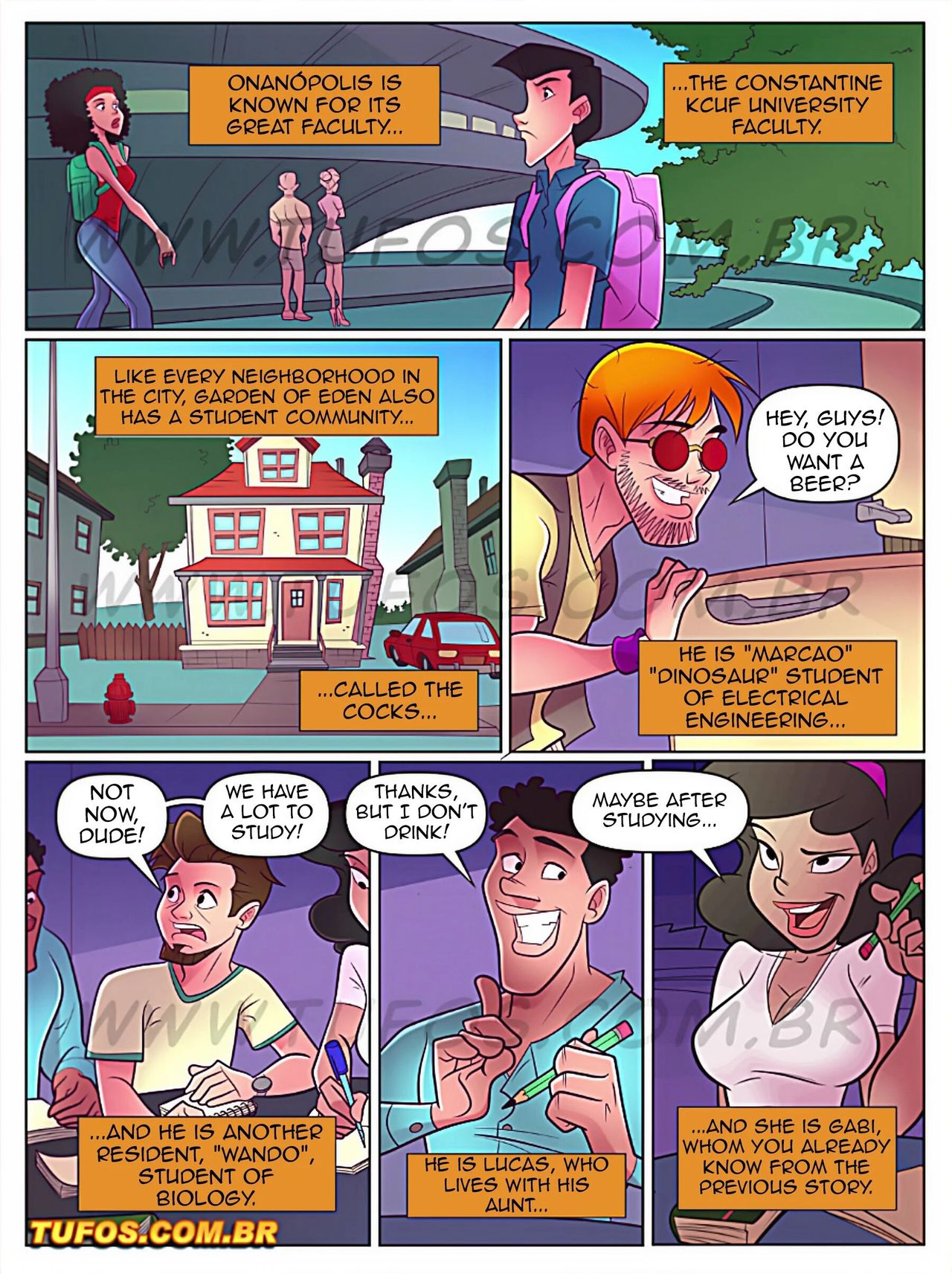 Vizinhança Do Caralho - 2 -  The student community – Tufos - english page 2 full
