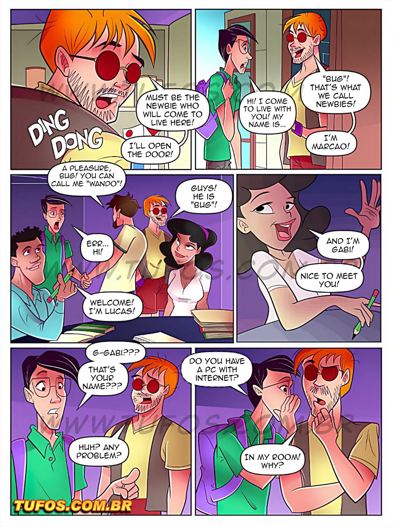 Vizinhança Do Caralho - 2 -  The student community – Tufos - english page 3 full