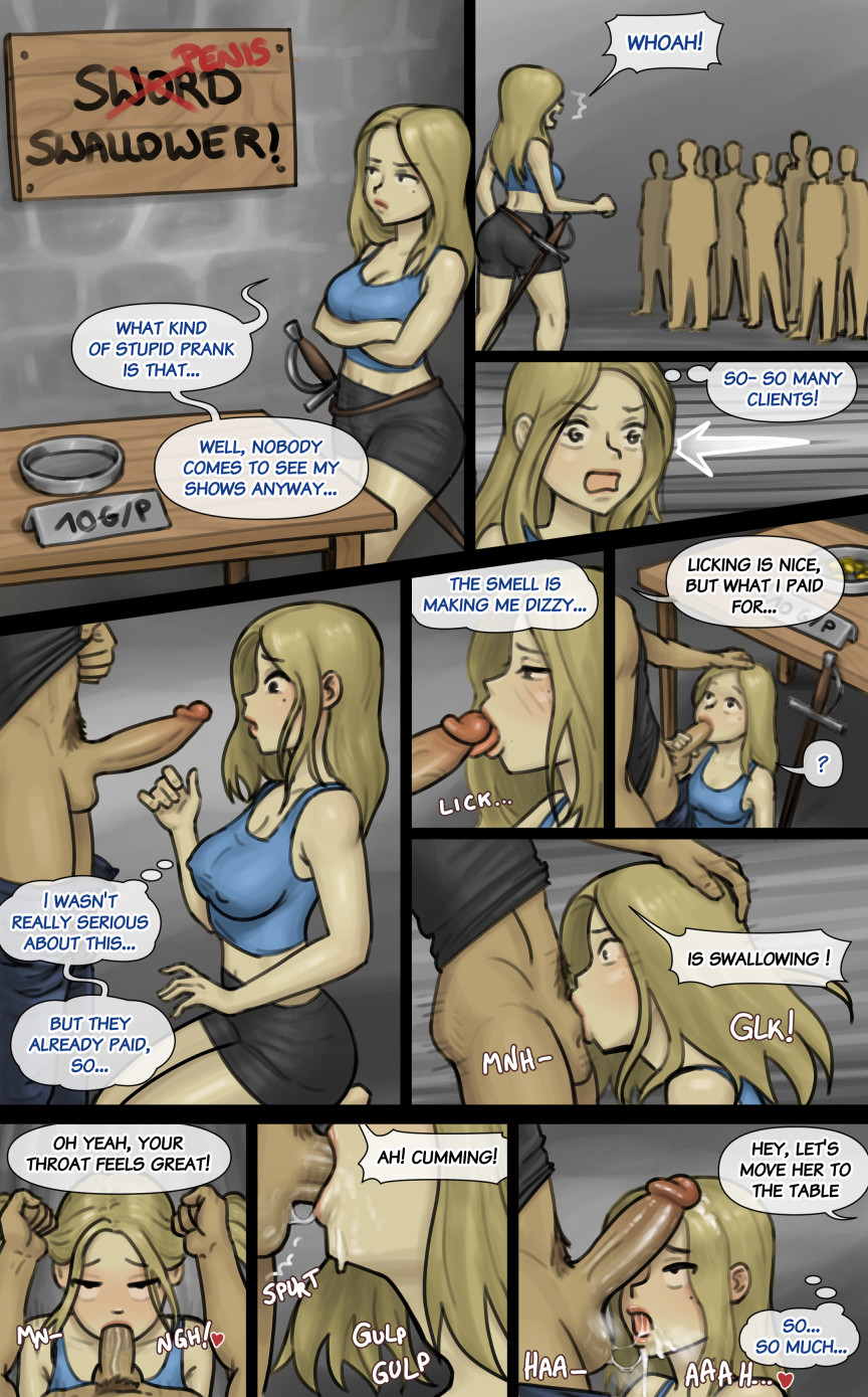 Sword Swallower page 1 full