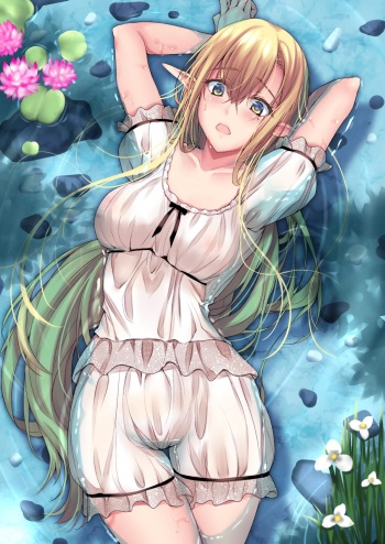 水浴びエルフさん cover