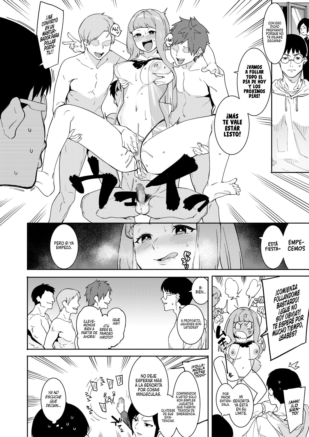 Tsukiyo Ni Aishite ~３nin no Shikaku-hen | Reunámonos bajo la luz de la luna ~ Edición de los 3 matones page 8 full