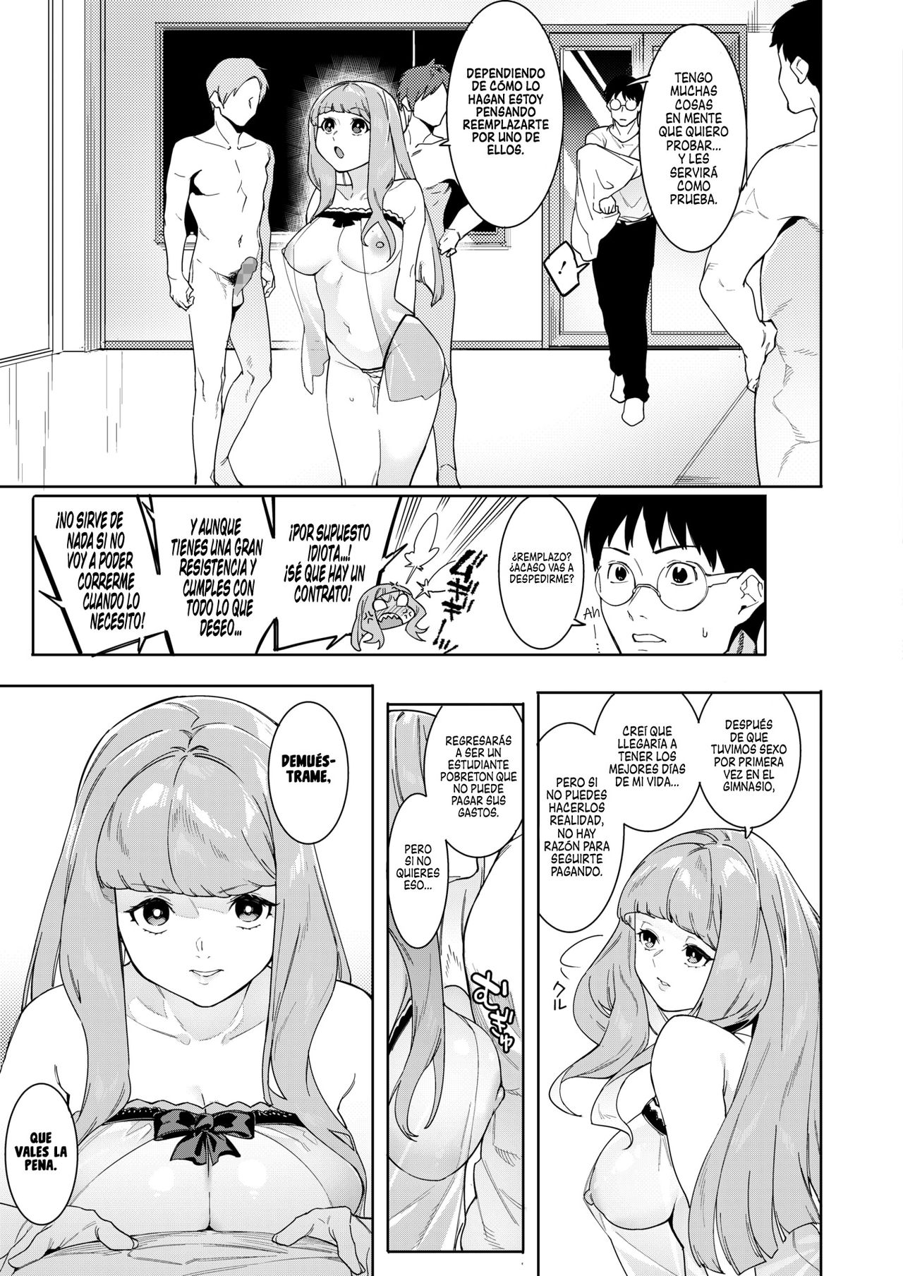 Tsukiyo Ni Aishite ~３nin no Shikaku-hen | Reunámonos bajo la luz de la luna ~ Edición de los 3 matones page 9 full