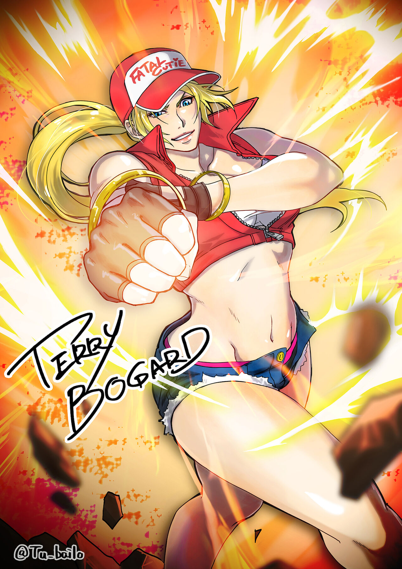 Terry Bogard page 10 full