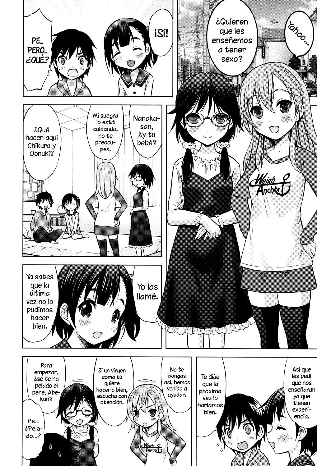 Umeyo! Fuyaseyo! | Copula y ten bebés page 4 full
