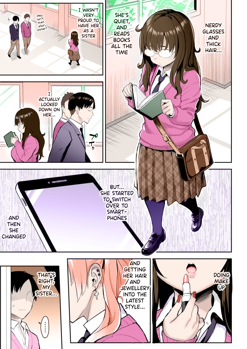 Moto InCha no Kyonyuu Yariman Imouto ga Erosugite, Onii-chan wa Mou...!! page 4 full