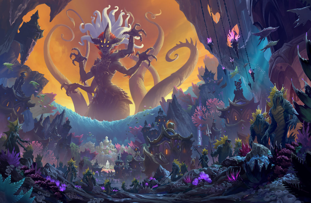 World Of Warcraft-Battle For Azeroth Artwork page 1 full