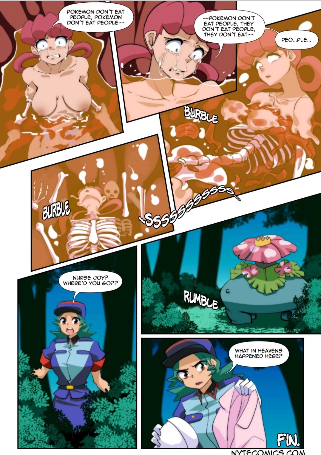 Pokémon: Nurse Joy's Last Patient page 8 full