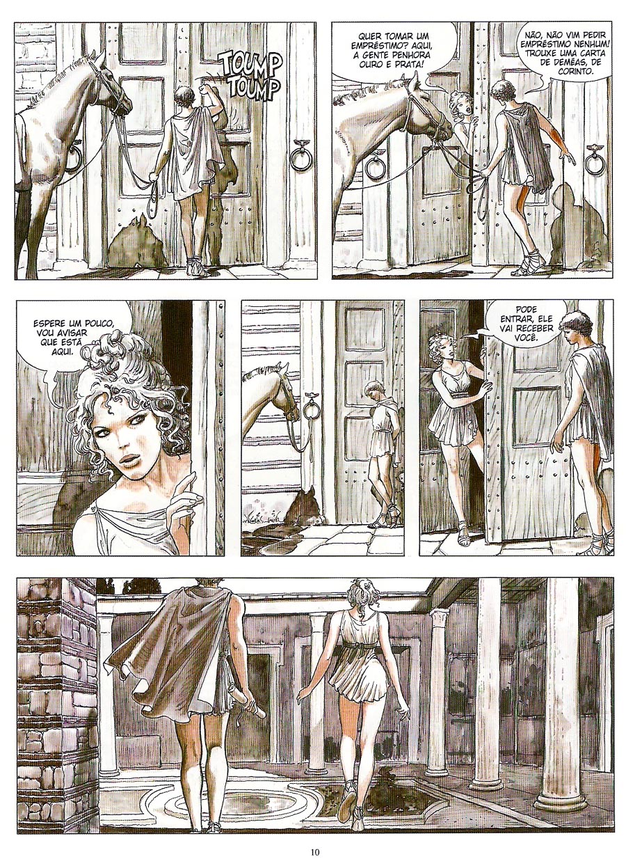 Milo Manara - A Metamorfose de Lucius page 10 full
