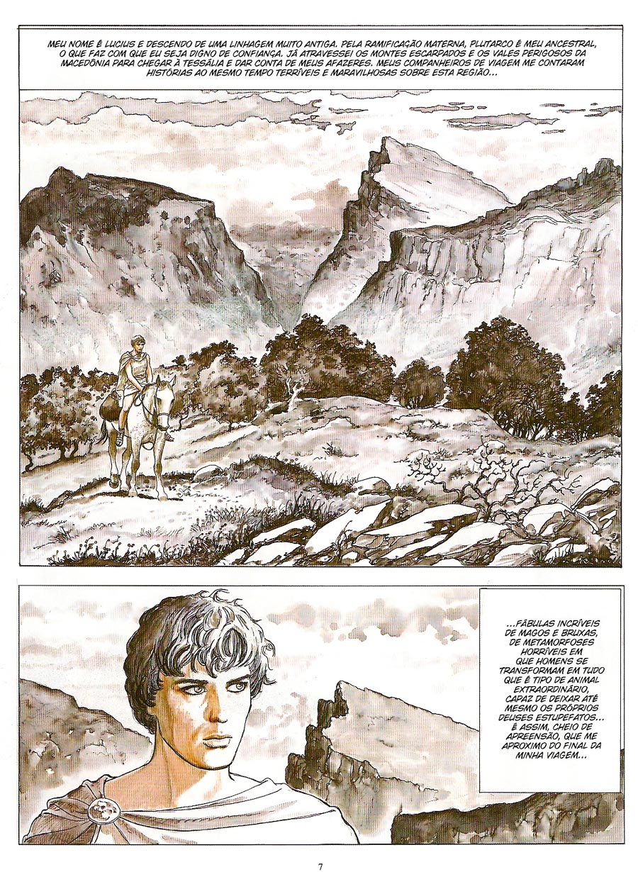 Milo Manara - A Metamorfose de Lucius page 7 full