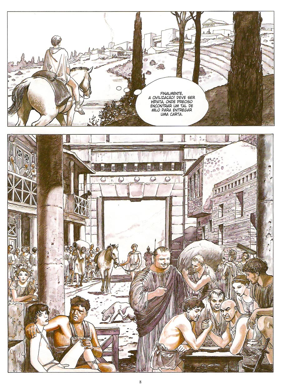 Milo Manara - A Metamorfose de Lucius page 8 full