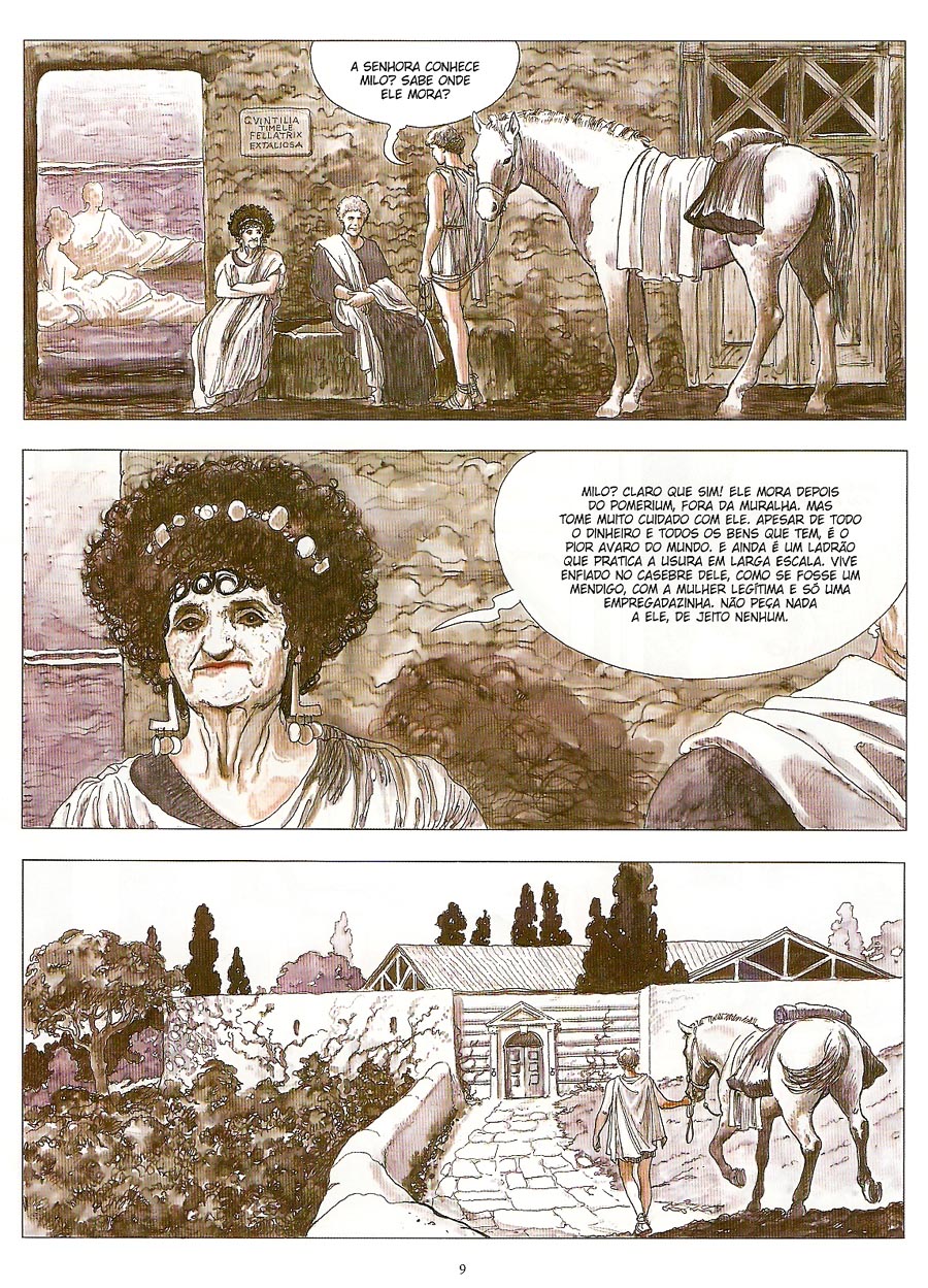 Milo Manara - A Metamorfose de Lucius page 9 full