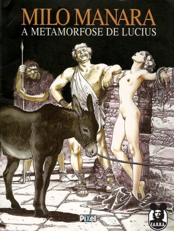 Milo Manara - A Metamorfose de Lucius cover