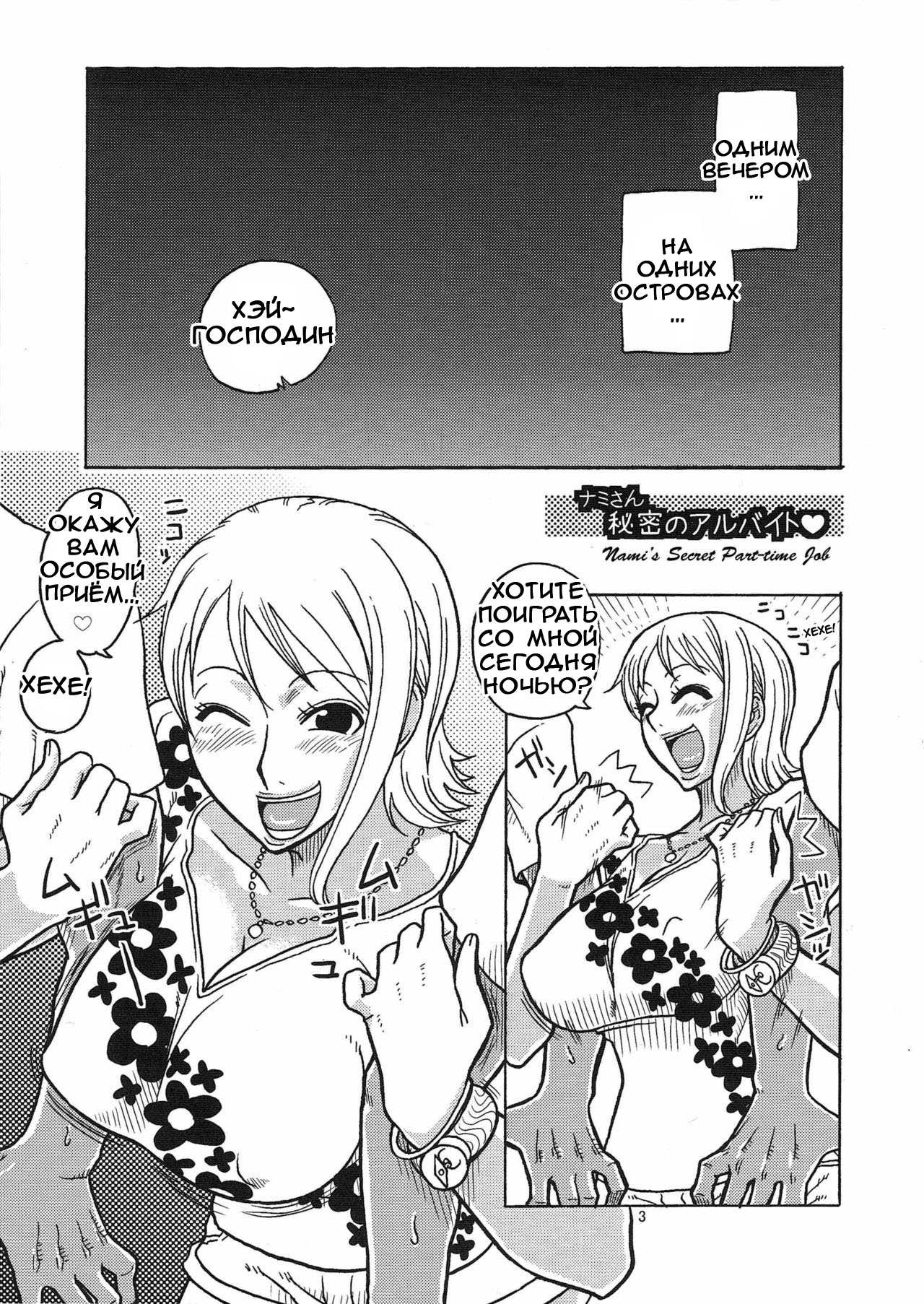 Nami no Ura Koukai Nisshi 4  | Nami's Hidden Sailing Diary 4 page 3 full