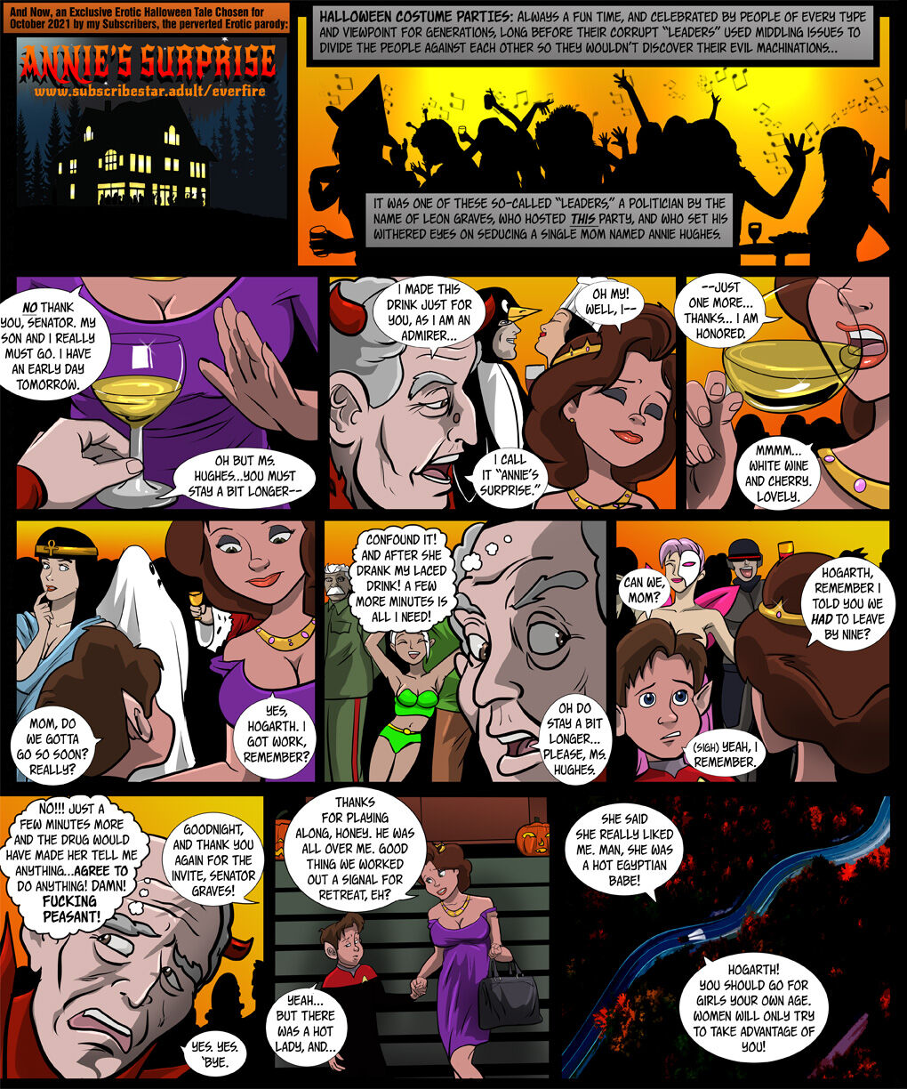 ANNIE’S SURPRISE page 1 full