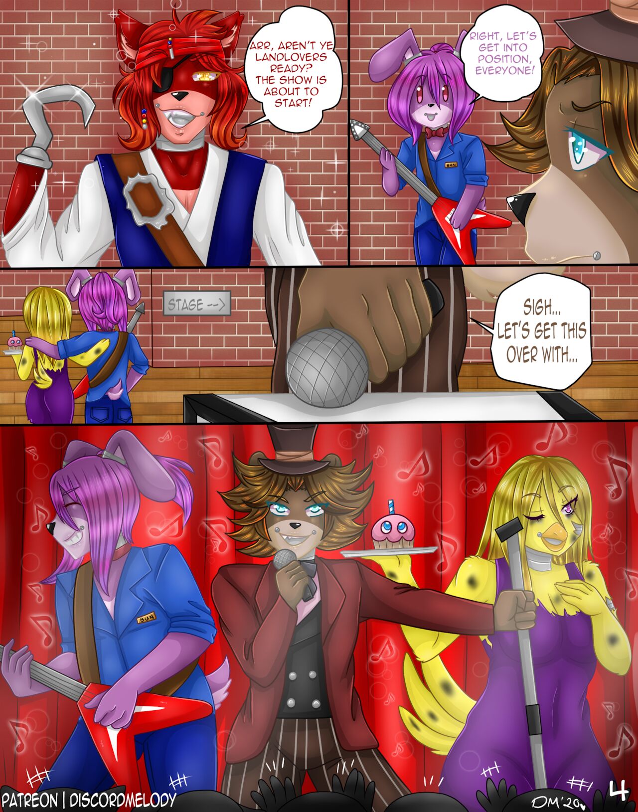 Night 5: Freddy X Cynthia page 5 full