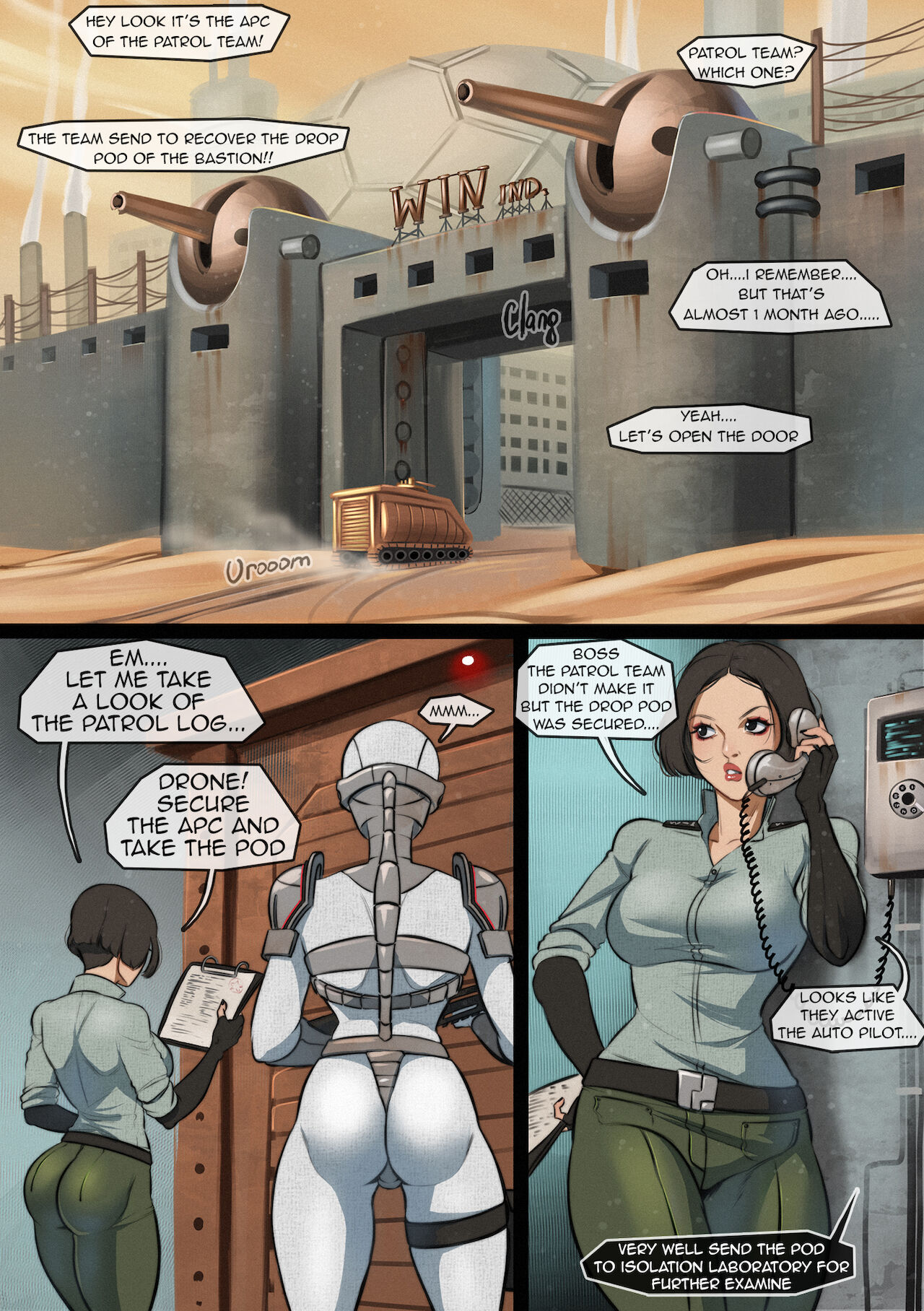 Vorepunk The quarantine page 3 full