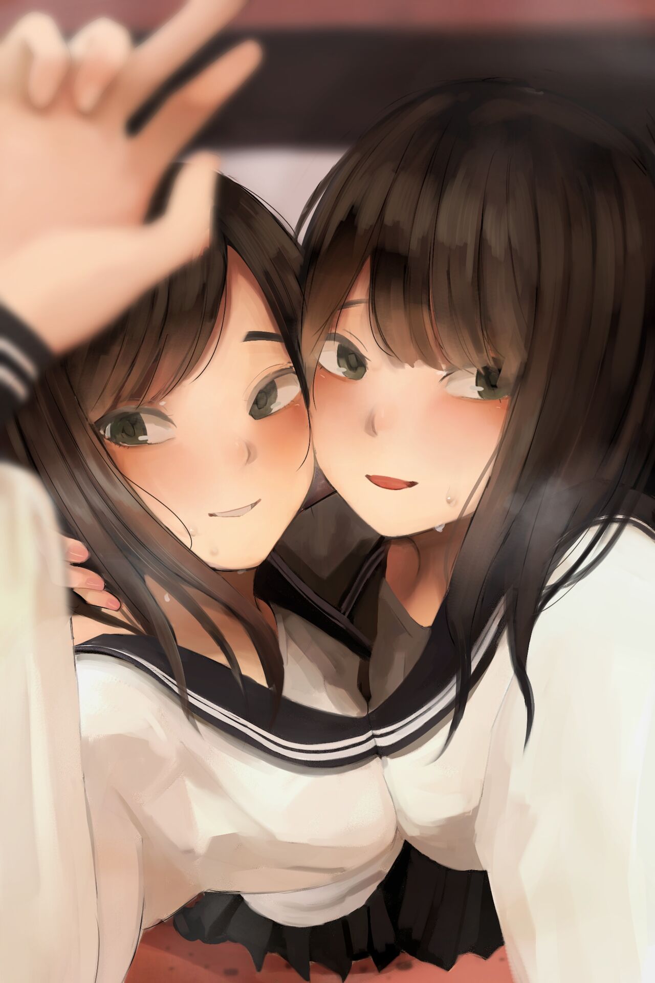 Hatsu LoveHo Kinen Jidori na Yuri Joshi-tachi page 3 full